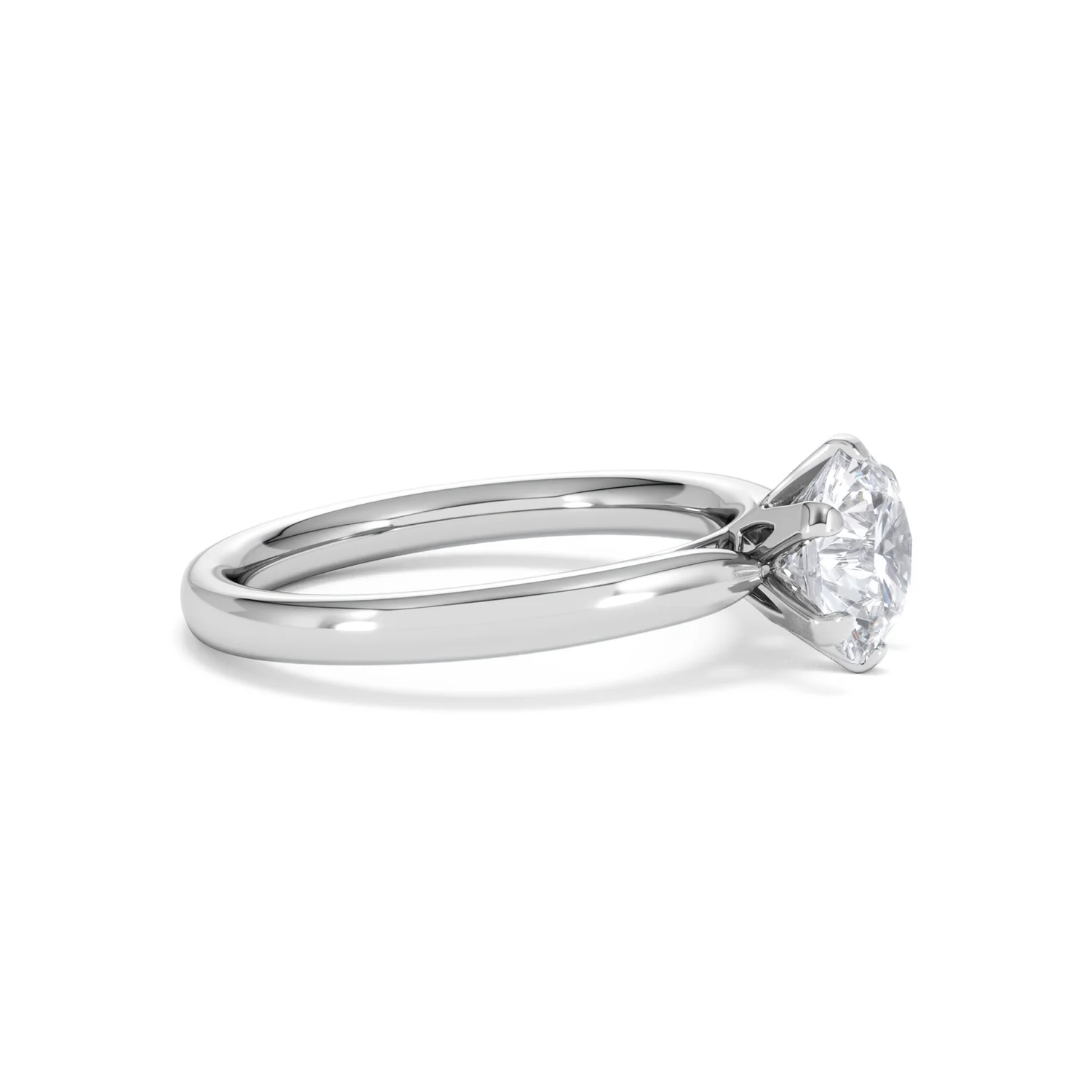 1.5ct Diamond Engagement Ring Low Set Chloe Lab F/VS1 Platinum - Image 23