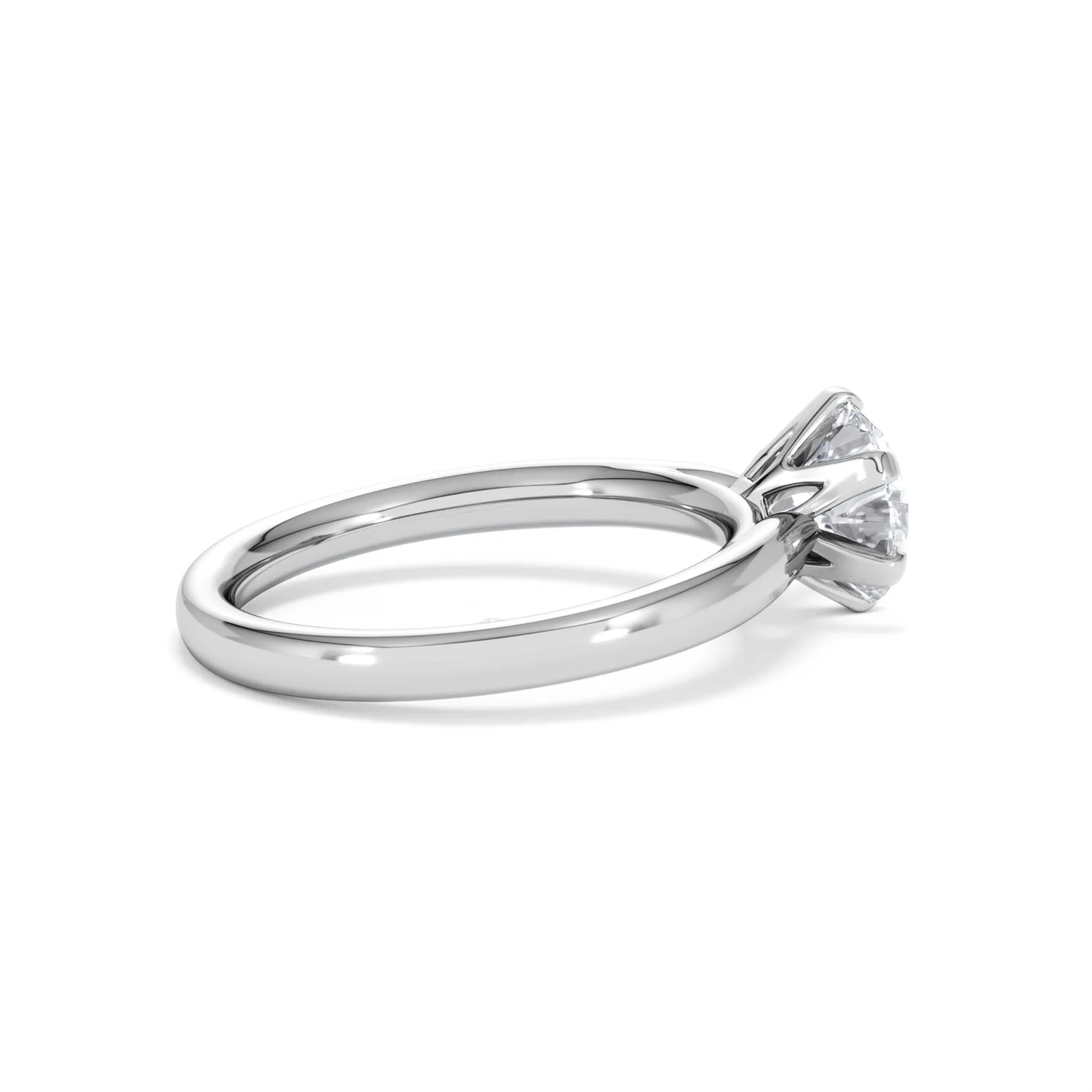 1.5ct Diamond Engagement Ring Low Set Chloe Lab F/VS1 Platinum - Image 32