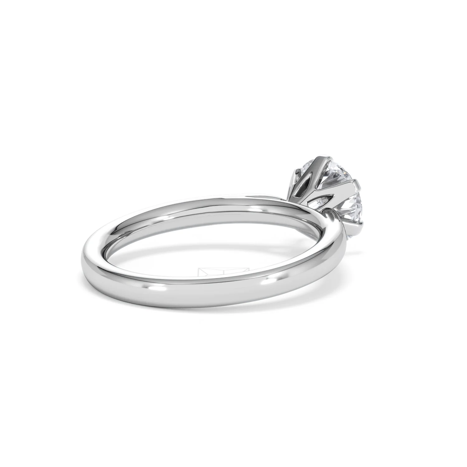 1.5ct Diamond Engagement Ring Low Set Chloe Lab F/VS1 Platinum - Image 38