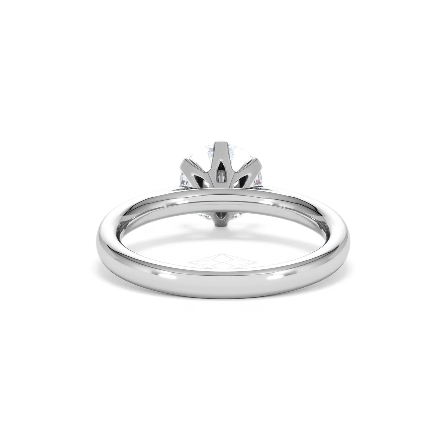 1.5ct Diamond Engagement Ring Low Set Chloe Lab F/VS1 Platinum - Image 48