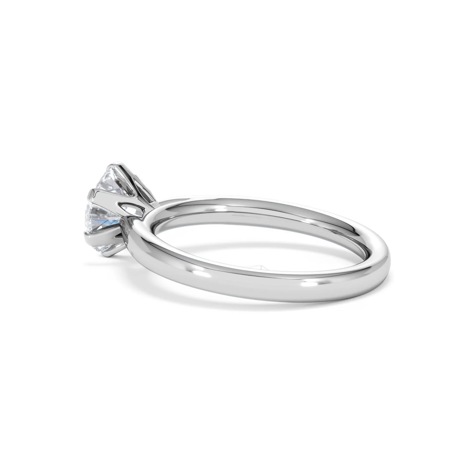 1.5ct Diamond Engagement Ring Low Set Chloe Lab F/VS1 Platinum - Image 62