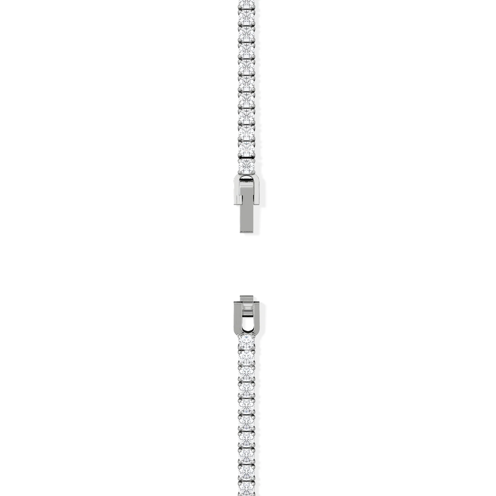 1.5ct Lab Diamond Tennis Bracelet Claw Set in 925 Silver - Image 7