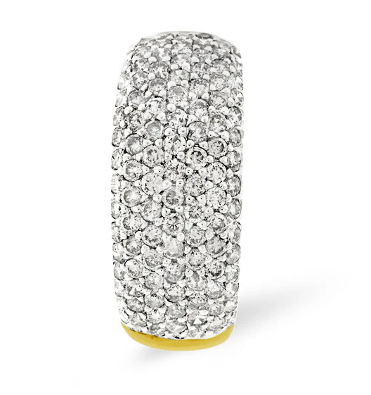 18K Yellow Gold Diamond Ring 1.35ct - SIZE G - Image 4