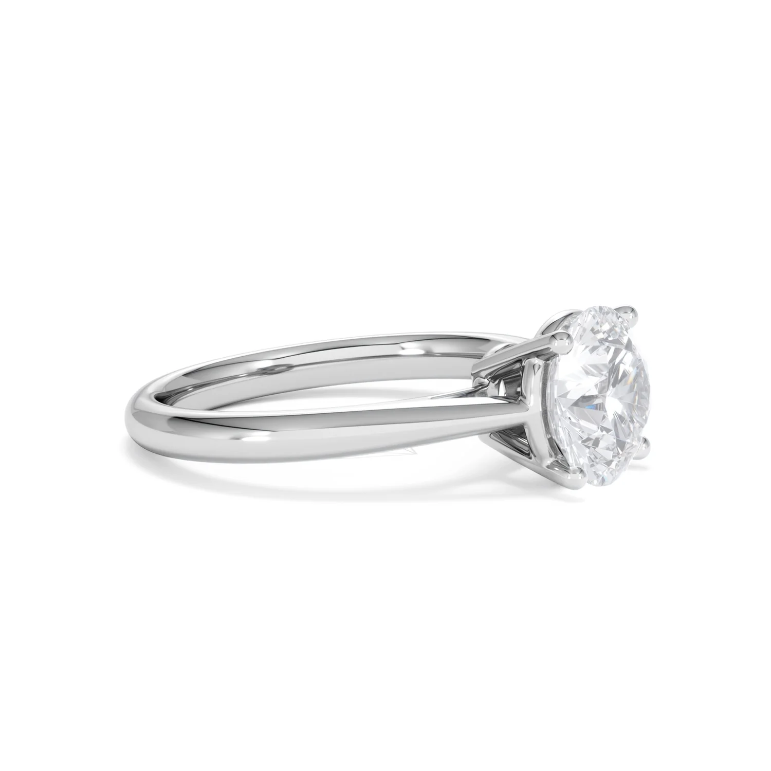 2 Carat Diamond Engagement Ring Elysia Lab F/VS1 18K White Gold - Image 21