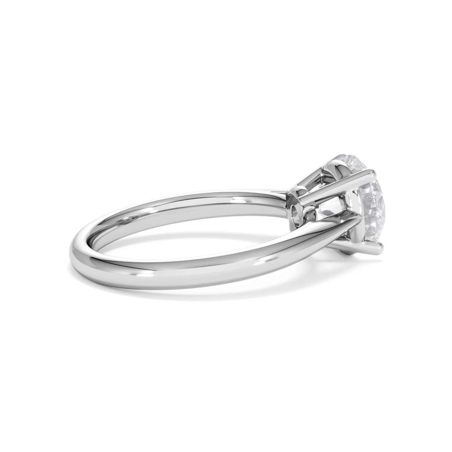 2 Carat Diamond Engagement Ring Elysia Lab F/VS1 18K White Gold - Image 32