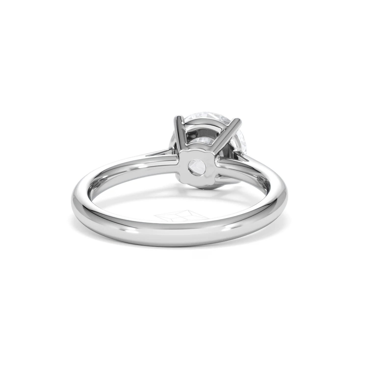 2 Carat Diamond Engagement Ring Elysia Lab F/VS1 18K White Gold - Image 45