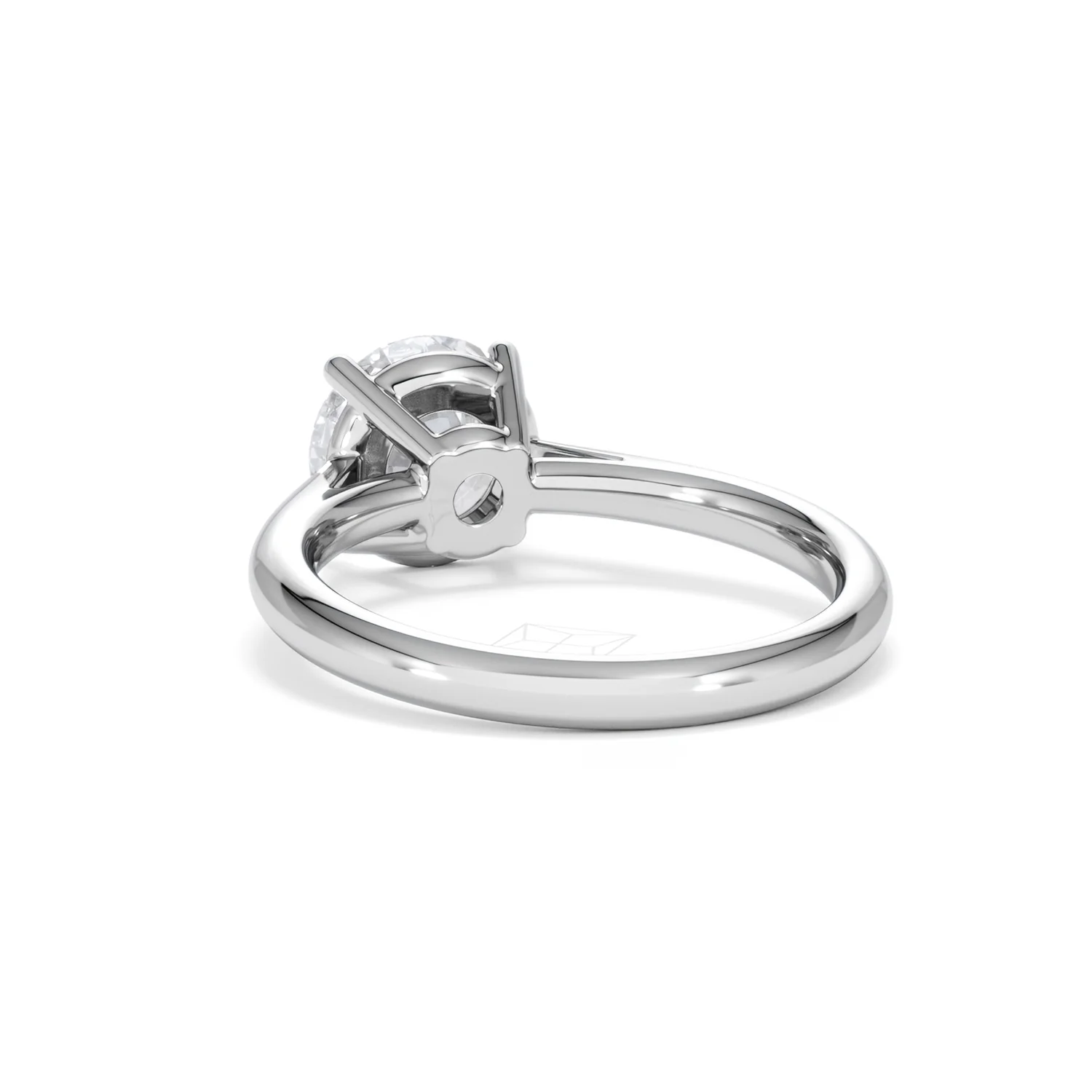 2 Carat Diamond Engagement Ring Elysia Lab F/VS1 18K White Gold - Image 53