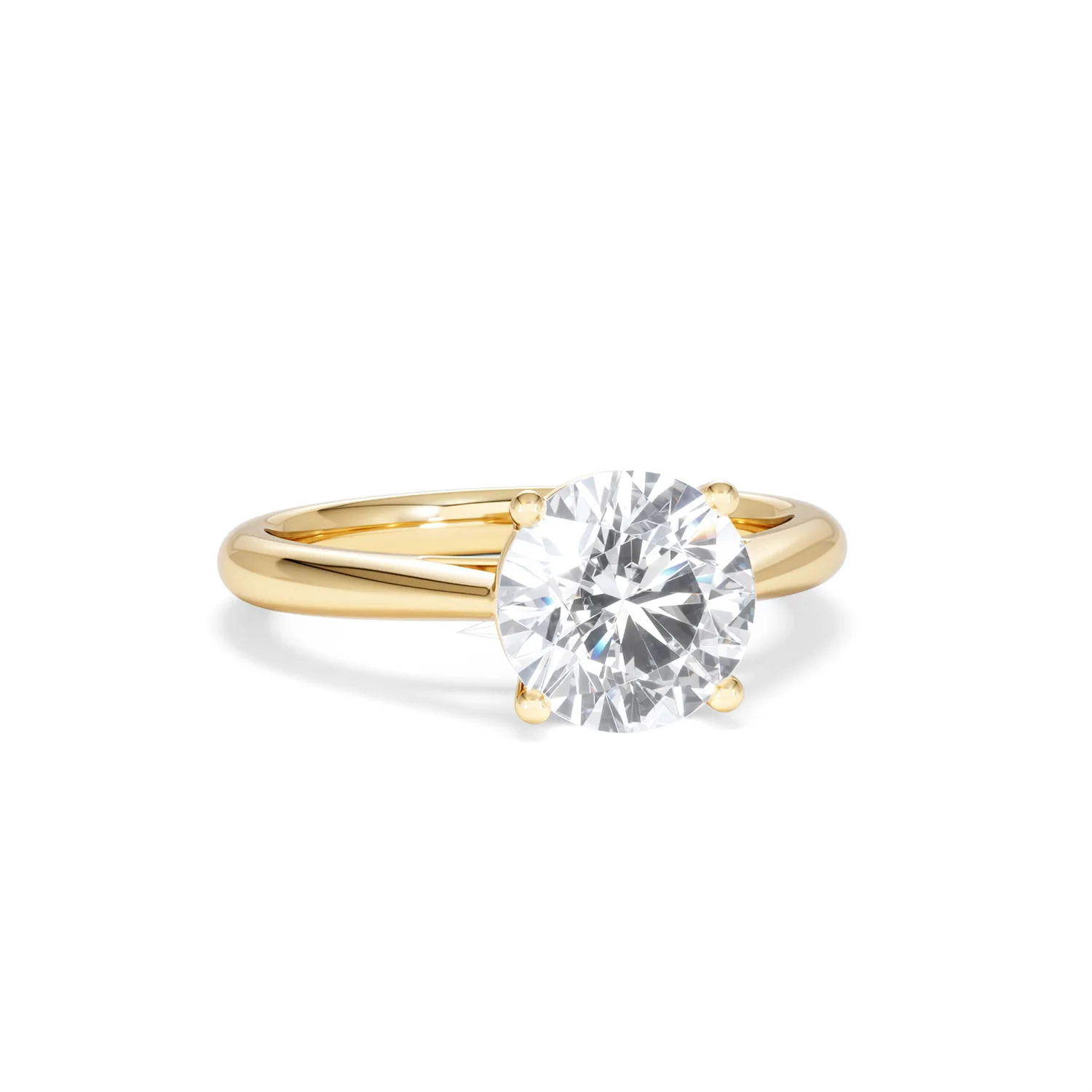 2 Carat Diamond Engagement Ring Elysia Lab F/VS1 IGI Certified 18K Gold - Image 11