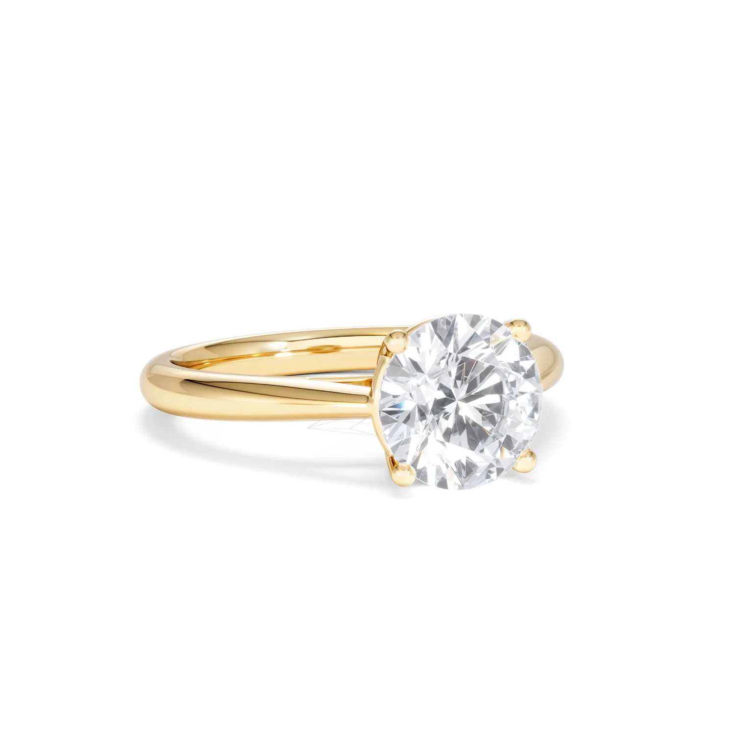 2 Carat Diamond Engagement Ring Elysia Lab F/VS1 IGI Certified 18K Gold - Image 13