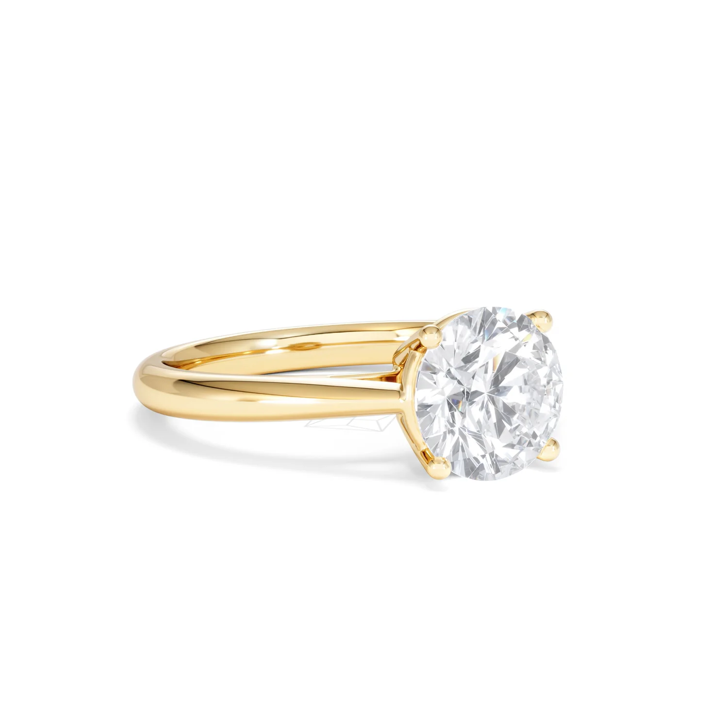 2 Carat Diamond Engagement Ring Elysia Lab F/VS1 IGI Certified 18K Gold - Image 15
