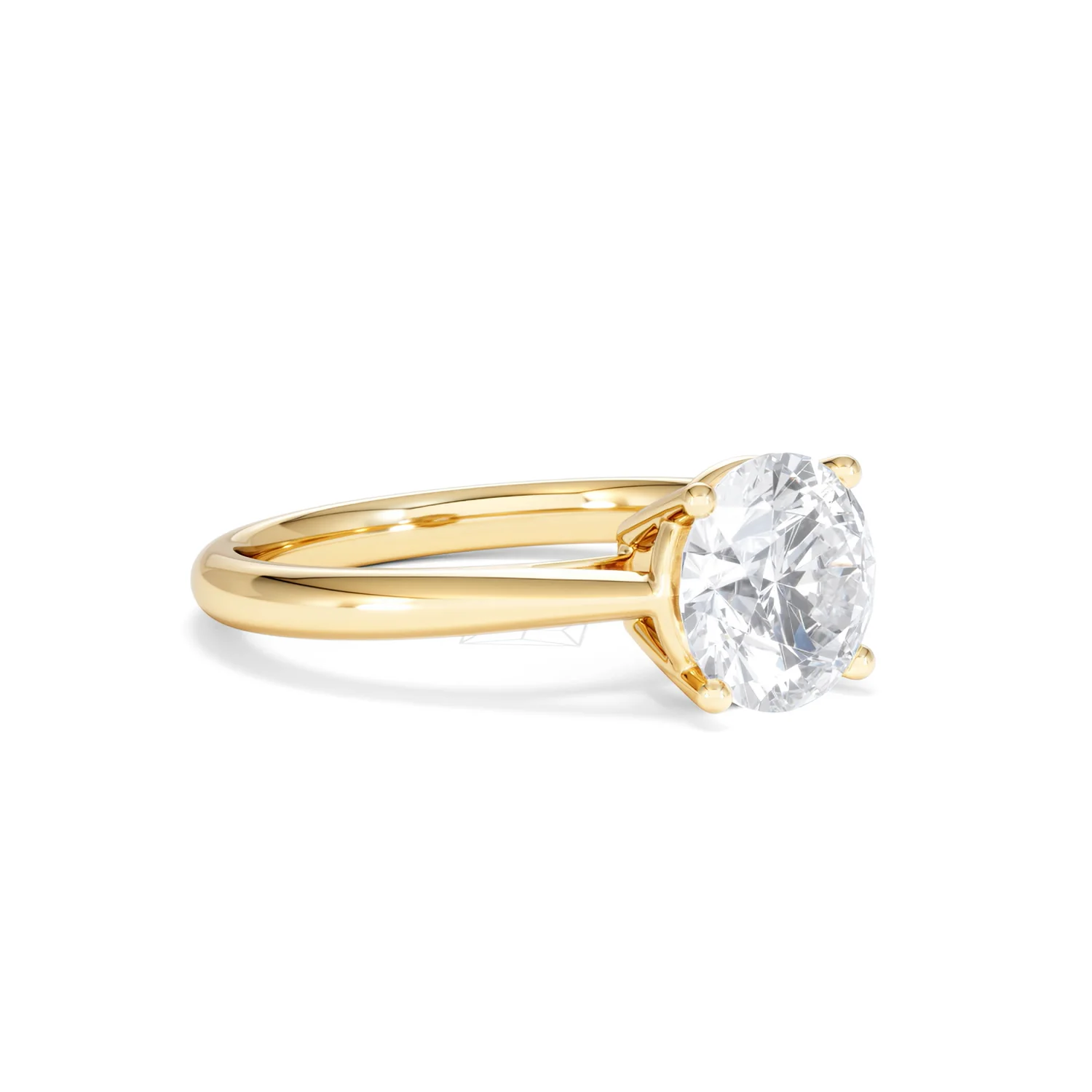 2 Carat Diamond Engagement Ring Elysia Lab F/VS1 IGI Certified 18K Gold - Image 17
