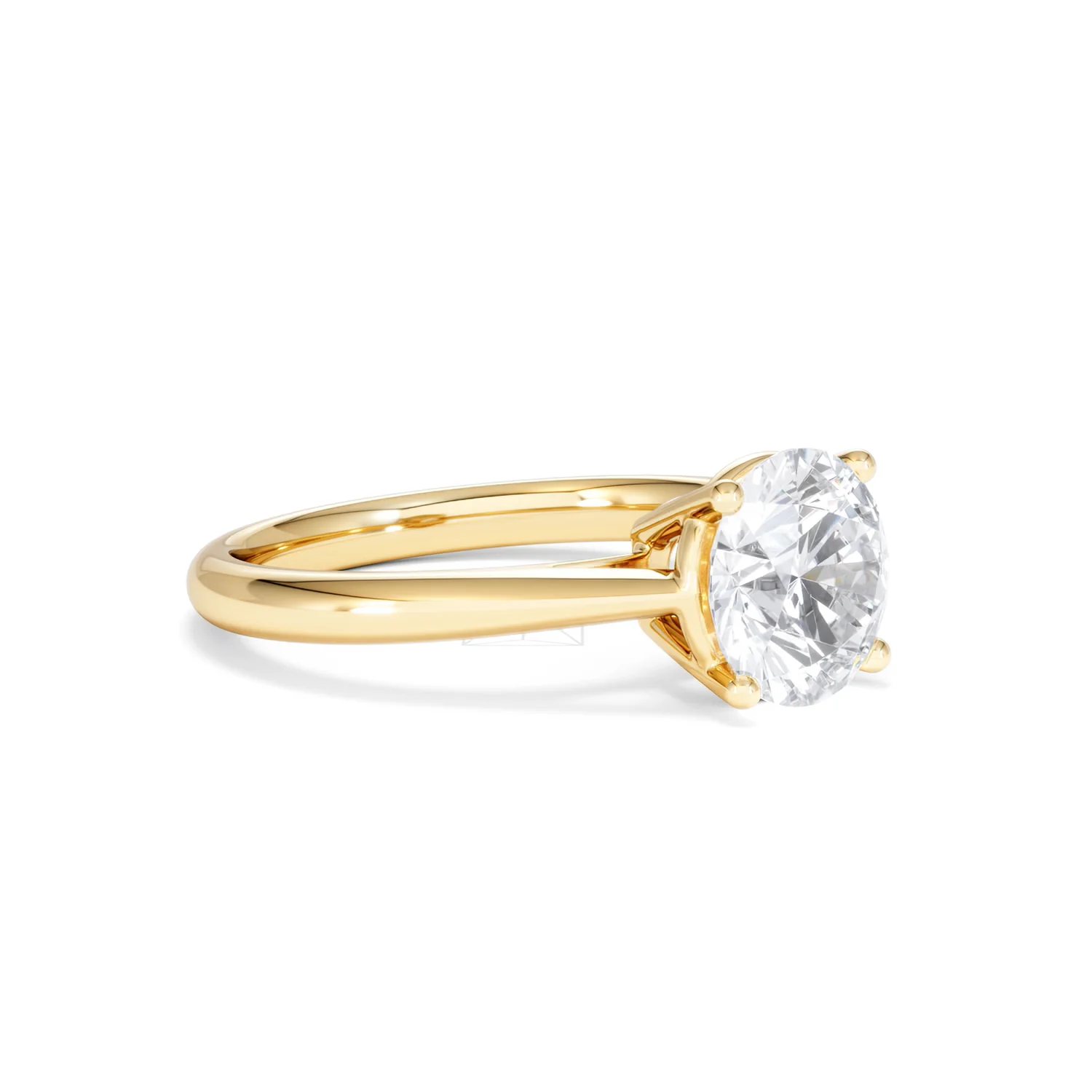 2 Carat Diamond Engagement Ring Elysia Lab F/VS1 IGI Certified 18K Gold - Image 18