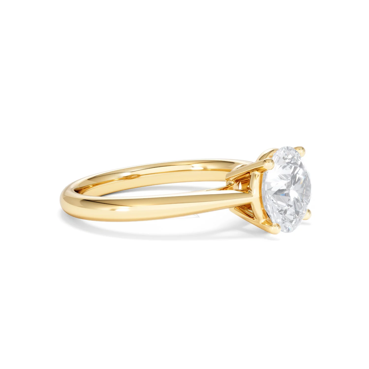 2 Carat Diamond Engagement Ring Elysia Lab F/VS1 IGI Certified 18K Gold - Image 21