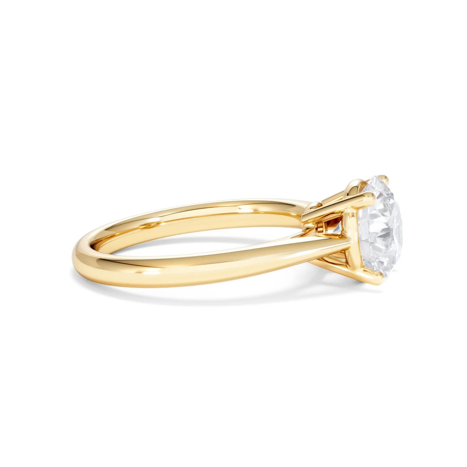 2 Carat Diamond Engagement Ring Elysia Lab F/VS1 IGI Certified 18K Gold - Image 25