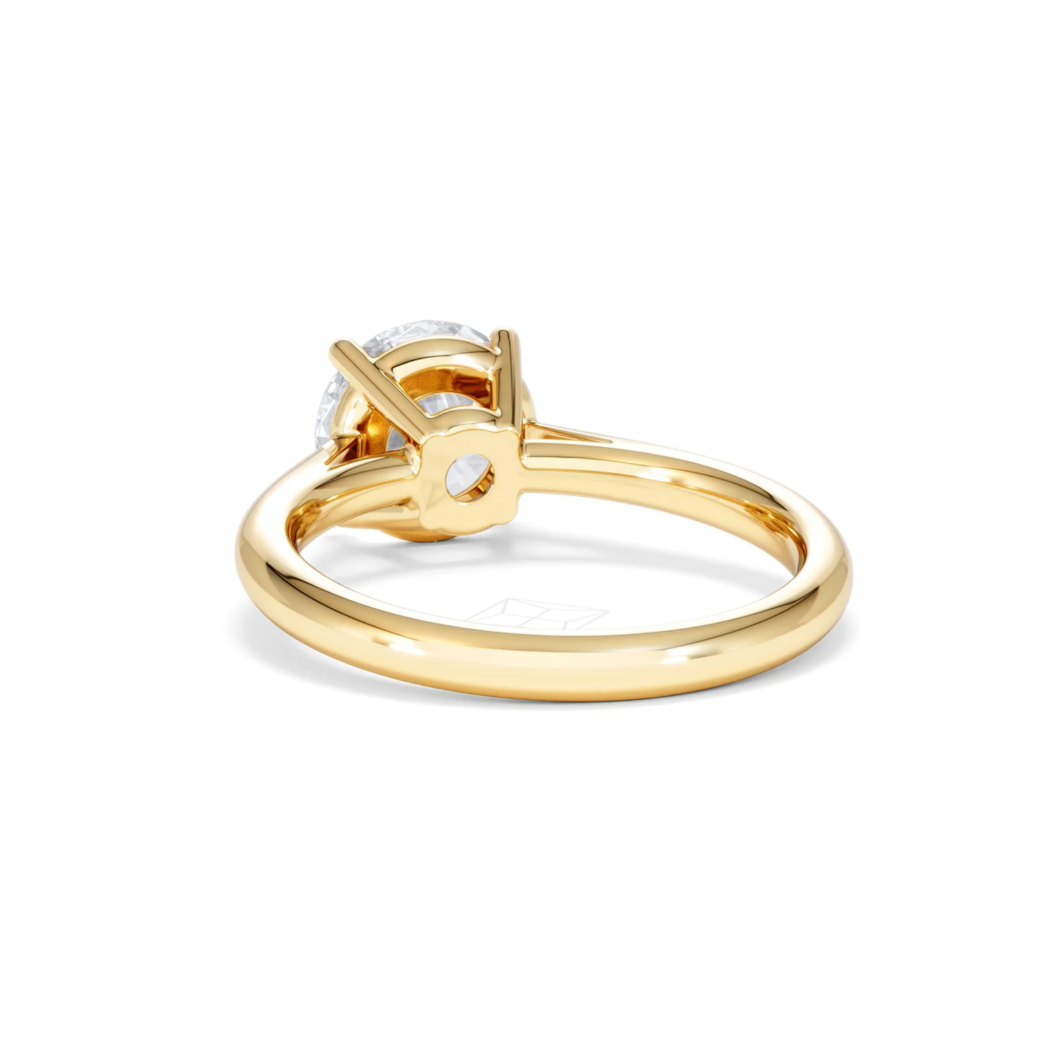 2 Carat Diamond Engagement Ring Elysia Lab F/VS1 IGI Certified 18K Gold - Image 52
