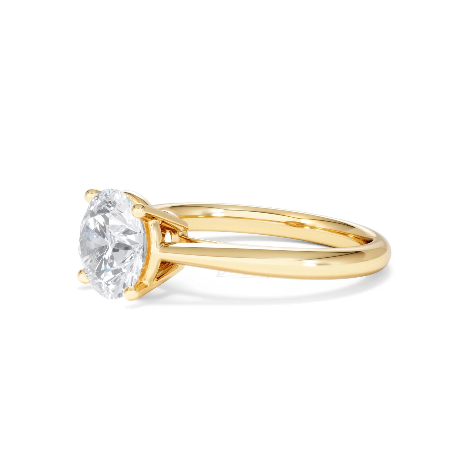 2 Carat Diamond Engagement Ring Elysia Lab F/VS1 IGI Certified 18K Gold - Image 76