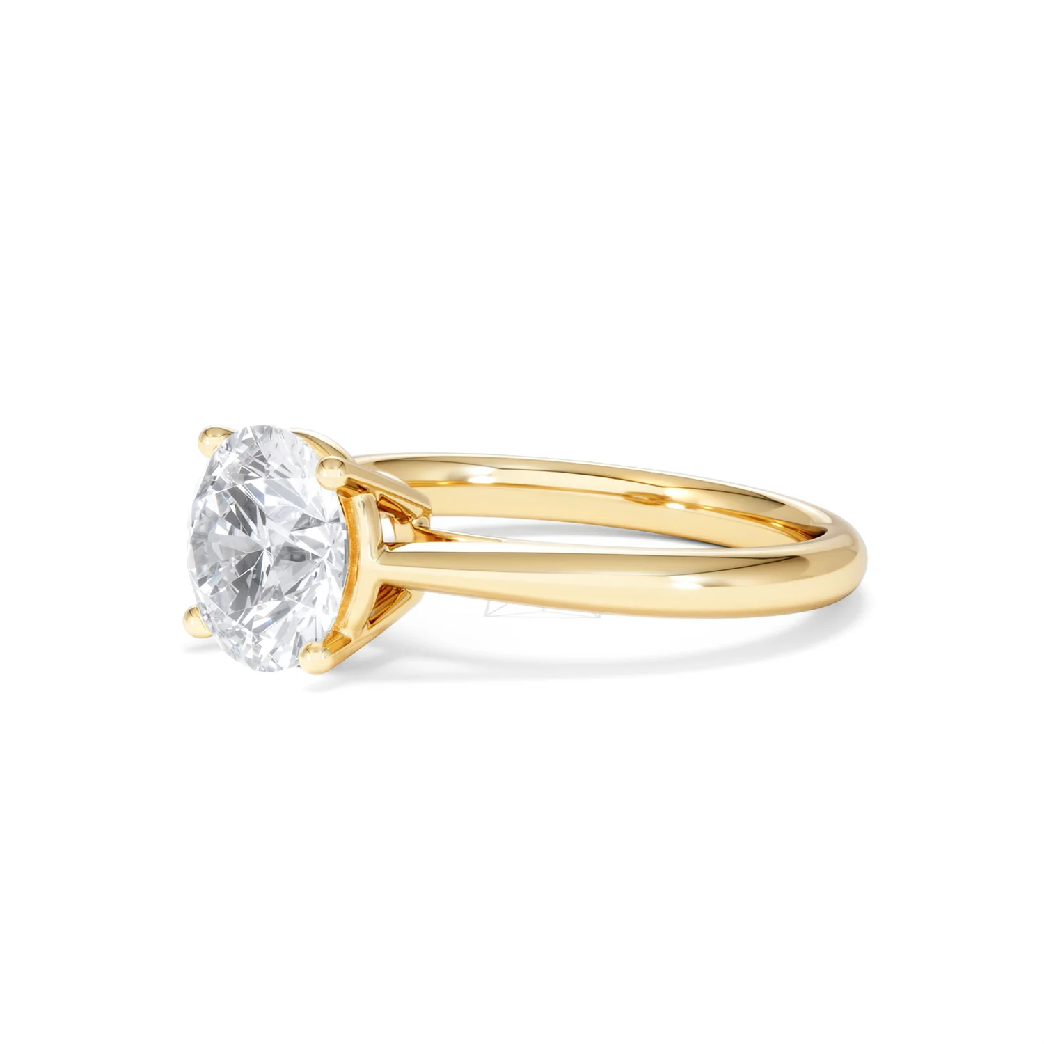 2 Carat Diamond Engagement Ring Elysia Lab F/VS1 IGI Certified 18K Gold - Image 77