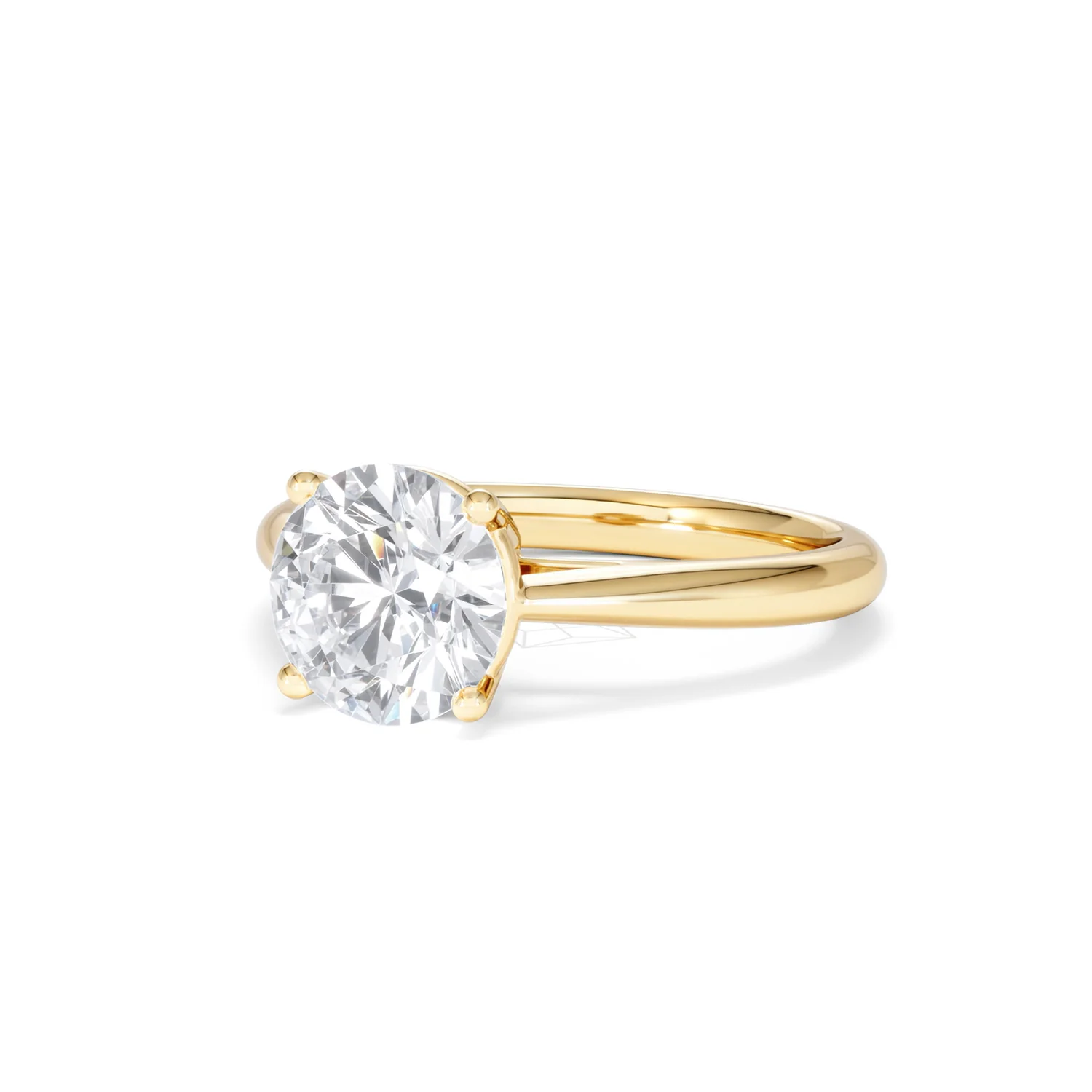 2 Carat Diamond Engagement Ring Elysia Lab F/VS1 IGI Certified 18K Gold - Image 82