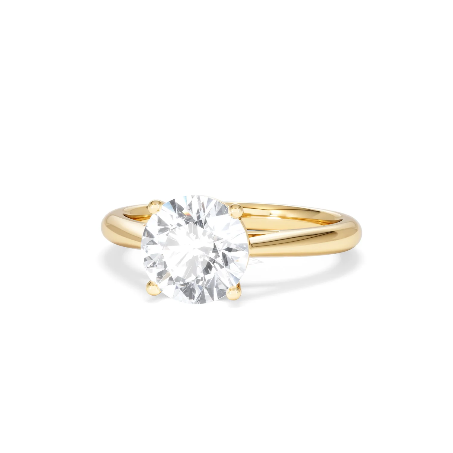 2 Carat Diamond Engagement Ring Elysia Lab F/VS1 IGI Certified 18K Gold - Image 85