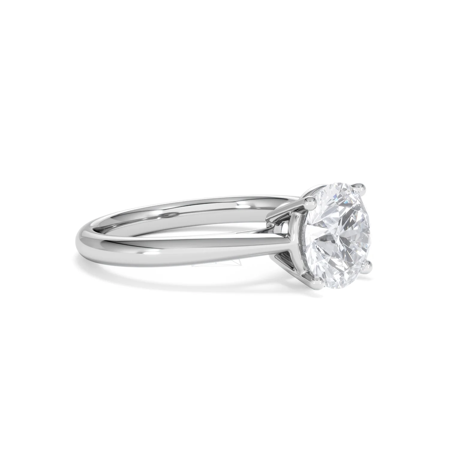 2 Carat Diamond Engagement Ring Elysia Lab F/VS1 IGI Certified Platinum - Image 19