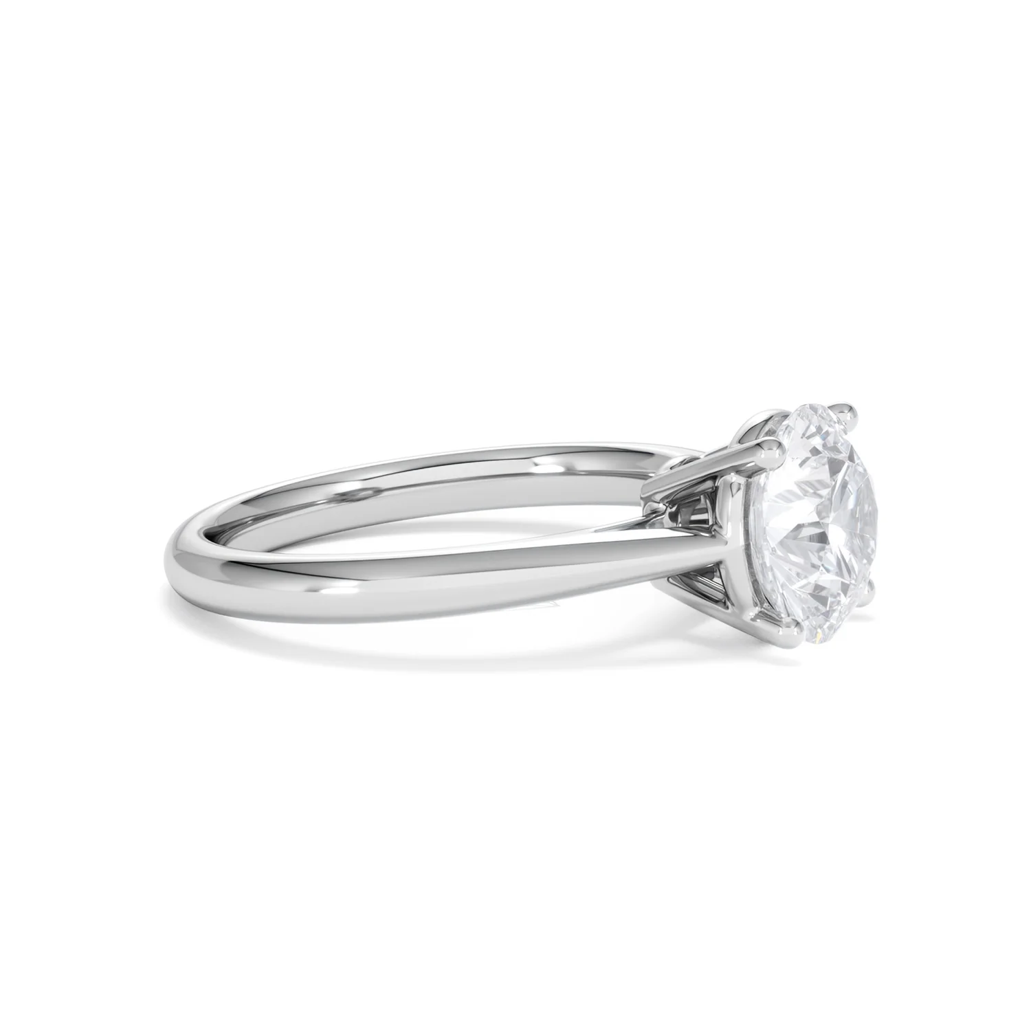 2 Carat Diamond Engagement Ring Elysia Lab F/VS1 IGI Certified Platinum - Image 22