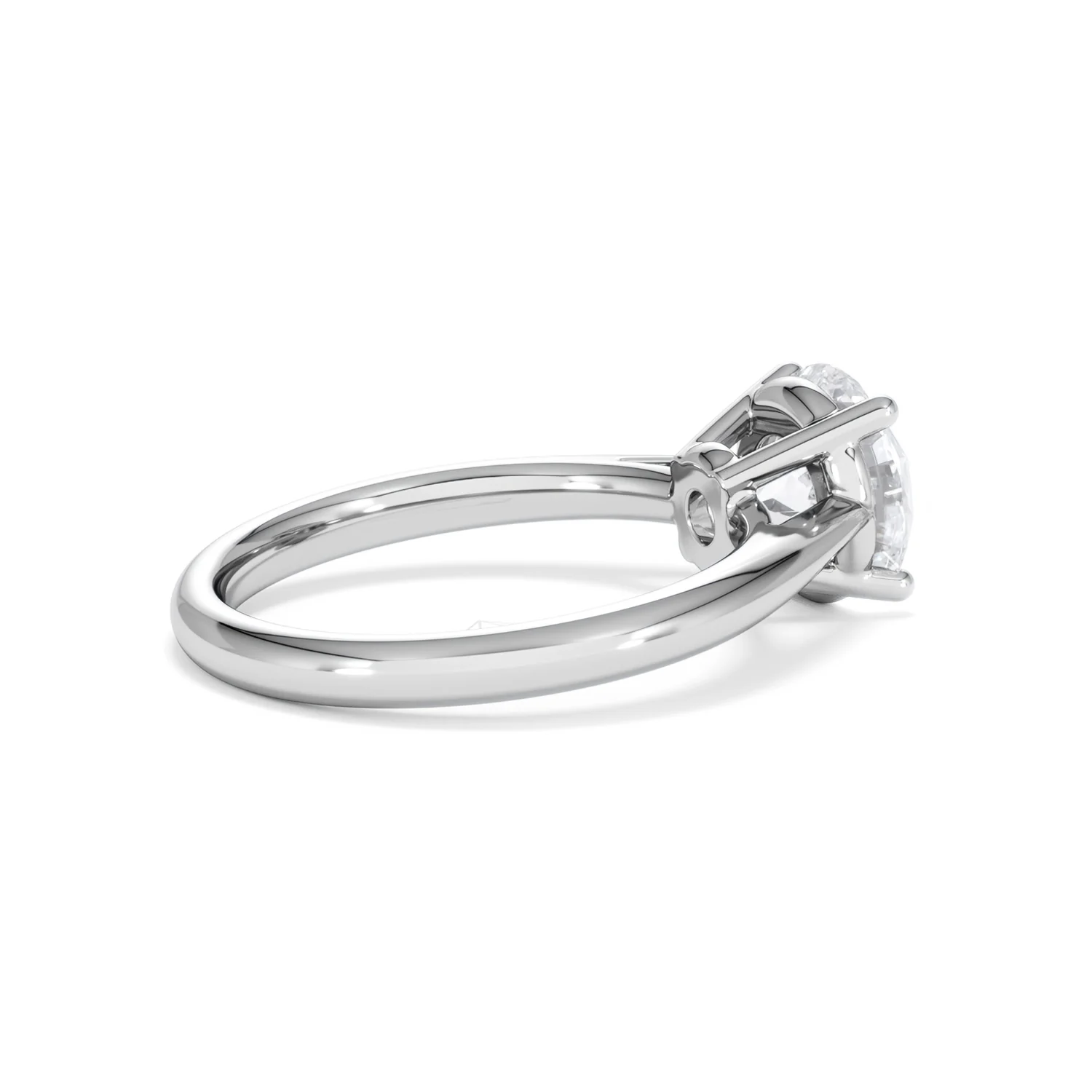 2 Carat Diamond Engagement Ring Elysia Lab F/VS1 IGI Certified Platinum - Image 34
