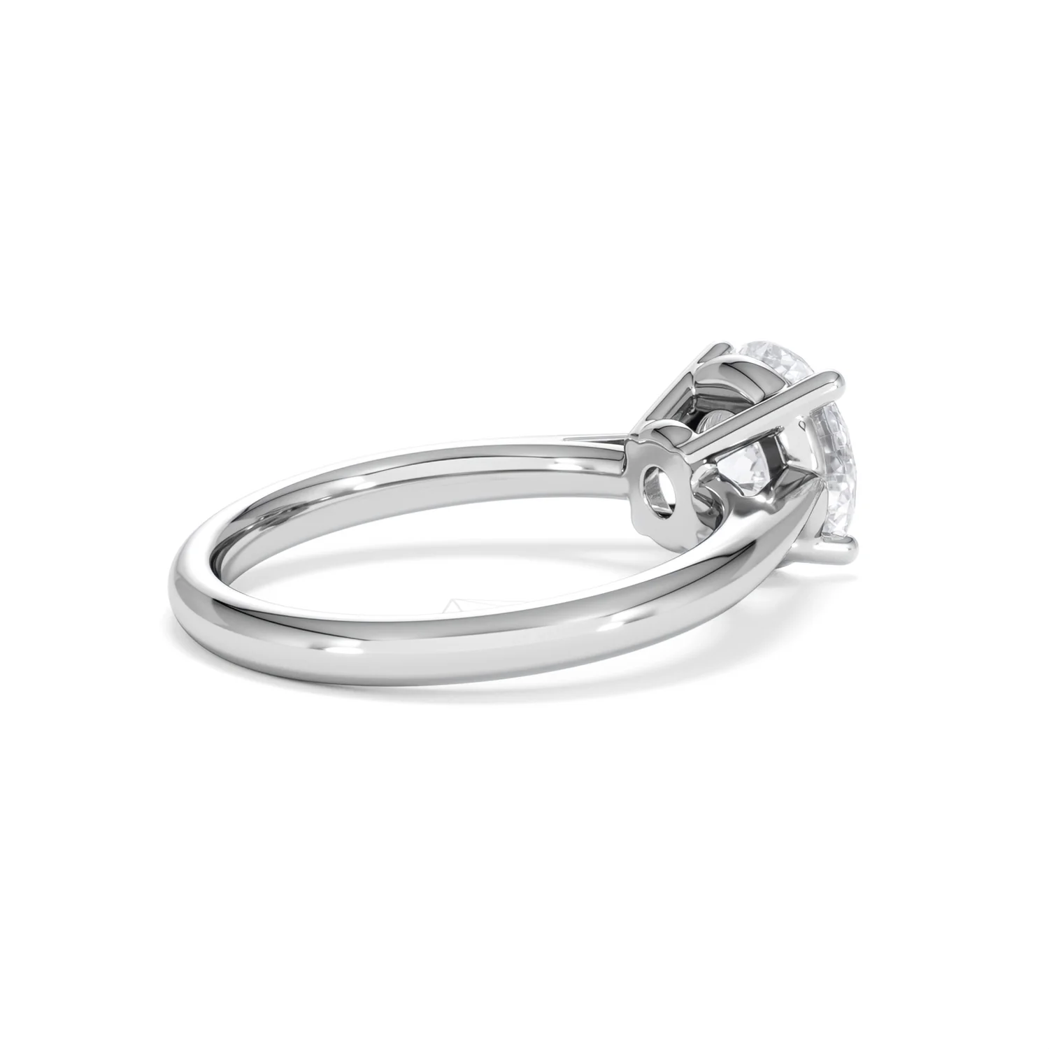 2 Carat Diamond Engagement Ring Elysia Lab F/VS1 IGI Certified Platinum - Image 36