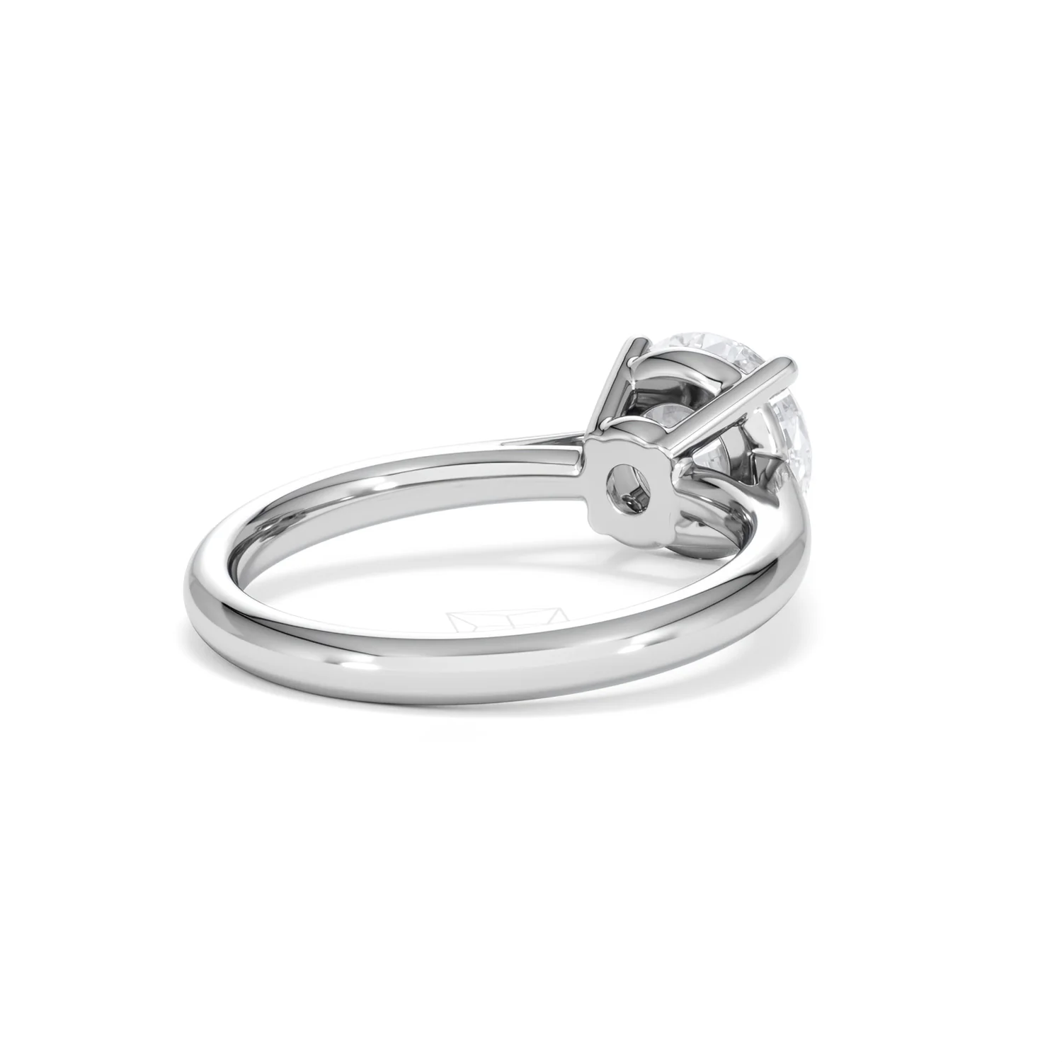2 Carat Diamond Engagement Ring Elysia Lab F/VS1 IGI Certified Platinum - Image 40