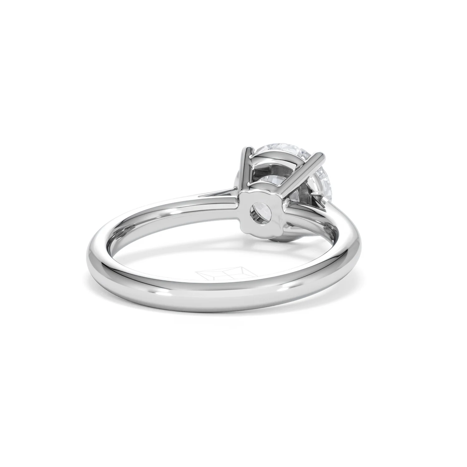2 Carat Diamond Engagement Ring Elysia Lab F/VS1 IGI Certified Platinum - Image 43