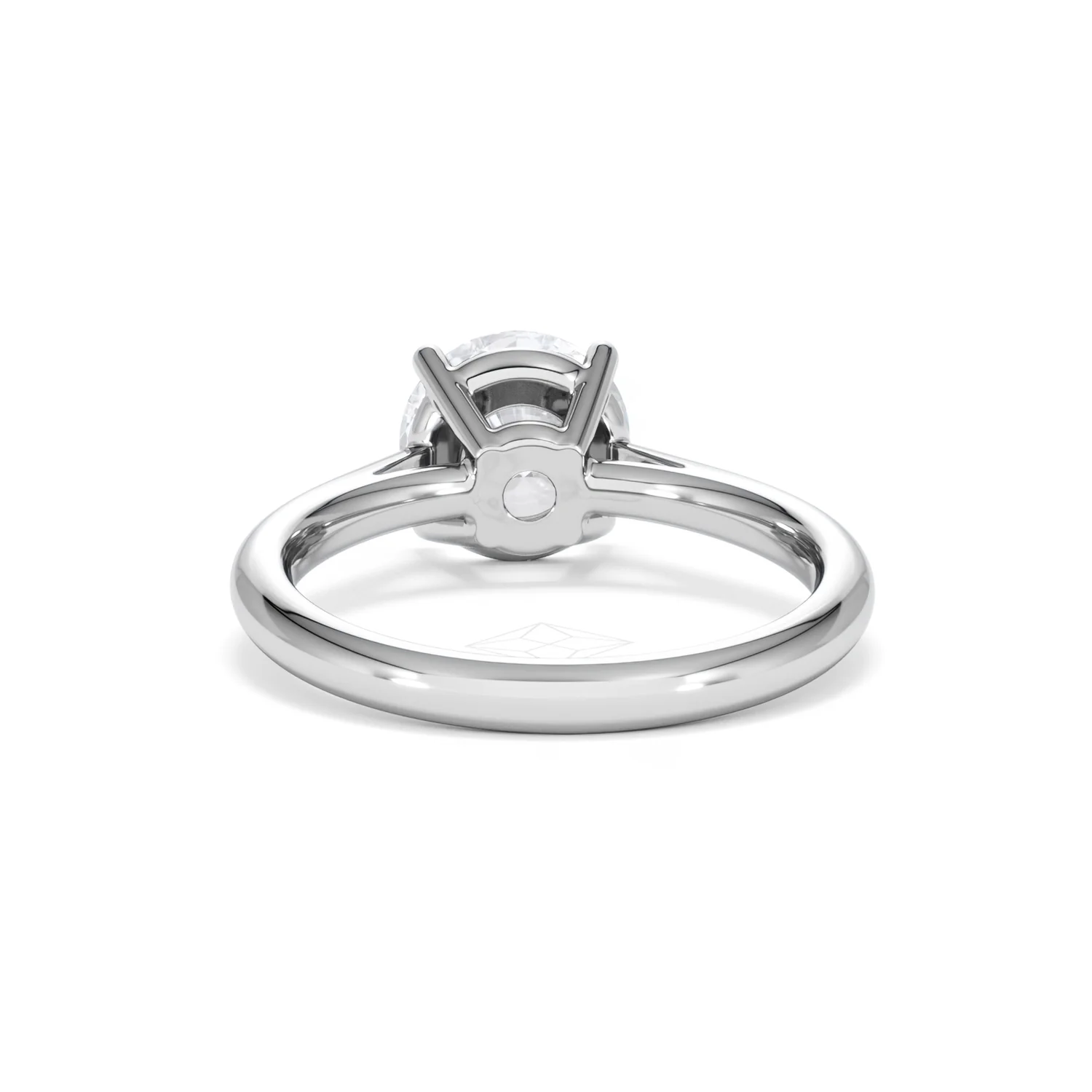 2 Carat Diamond Engagement Ring Elysia Lab F/VS1 IGI Certified Platinum - Image 49