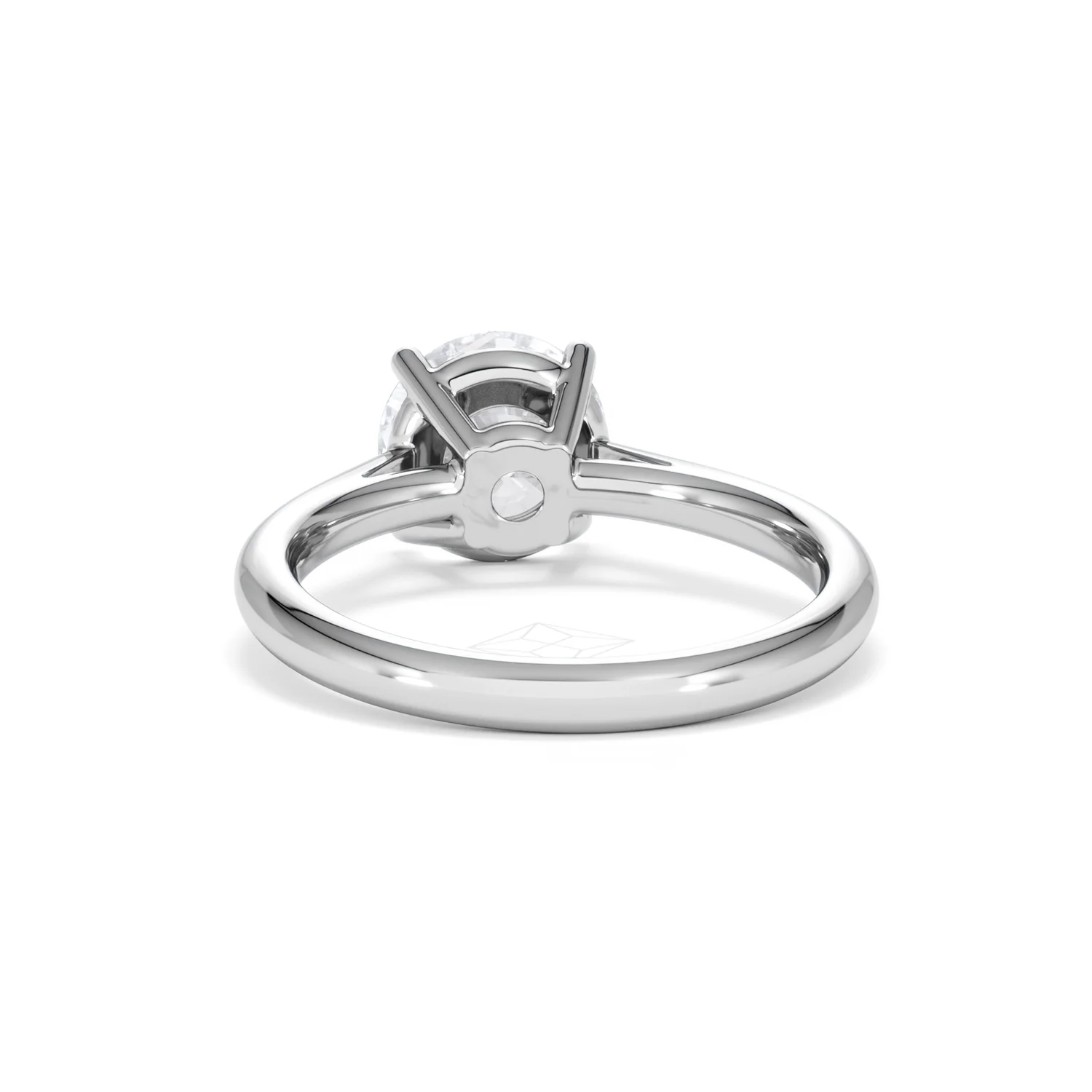 2 Carat Diamond Engagement Ring Elysia Lab F/VS1 IGI Certified Platinum - Image 50
