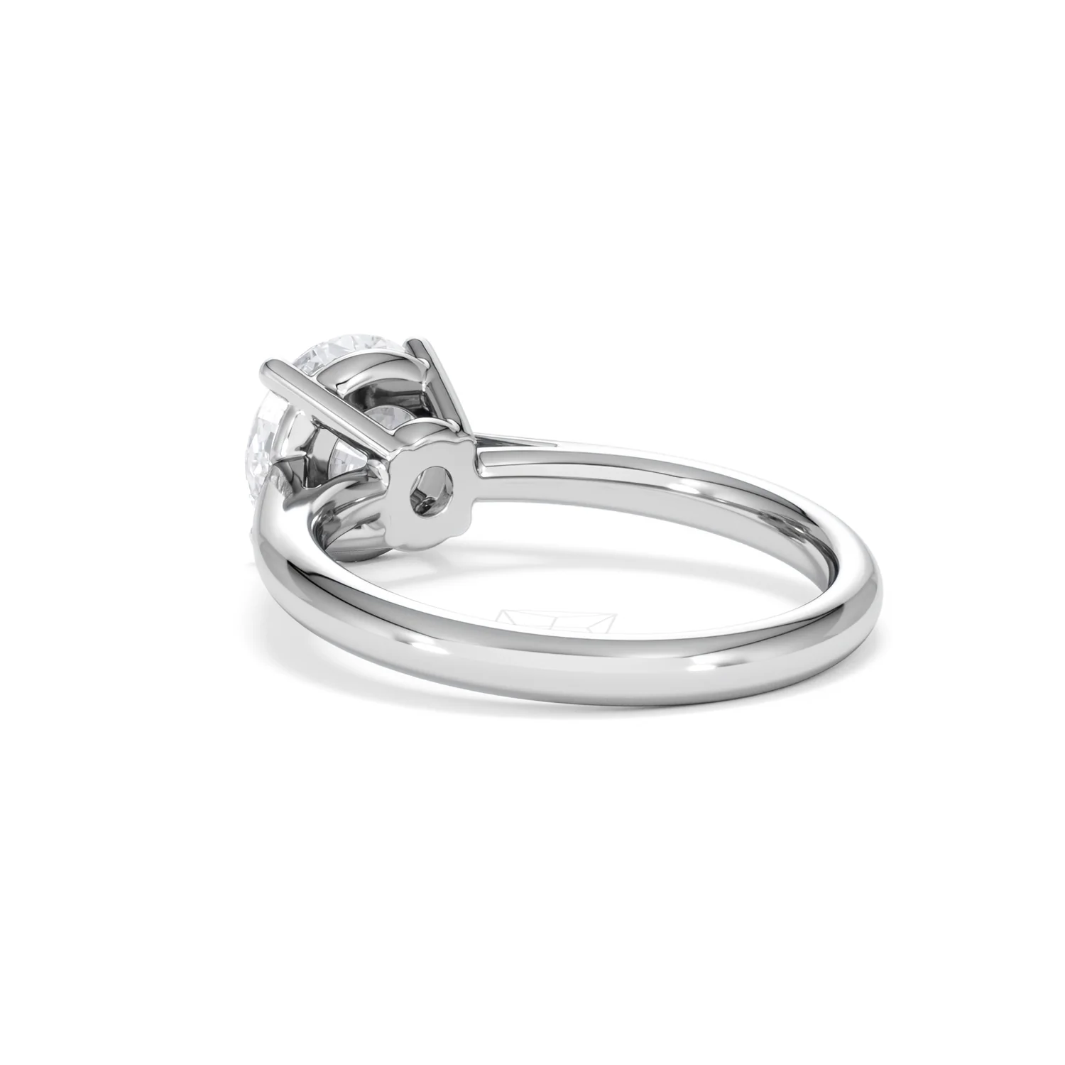 2 Carat Diamond Engagement Ring Elysia Lab F/VS1 IGI Certified Platinum - Image 56