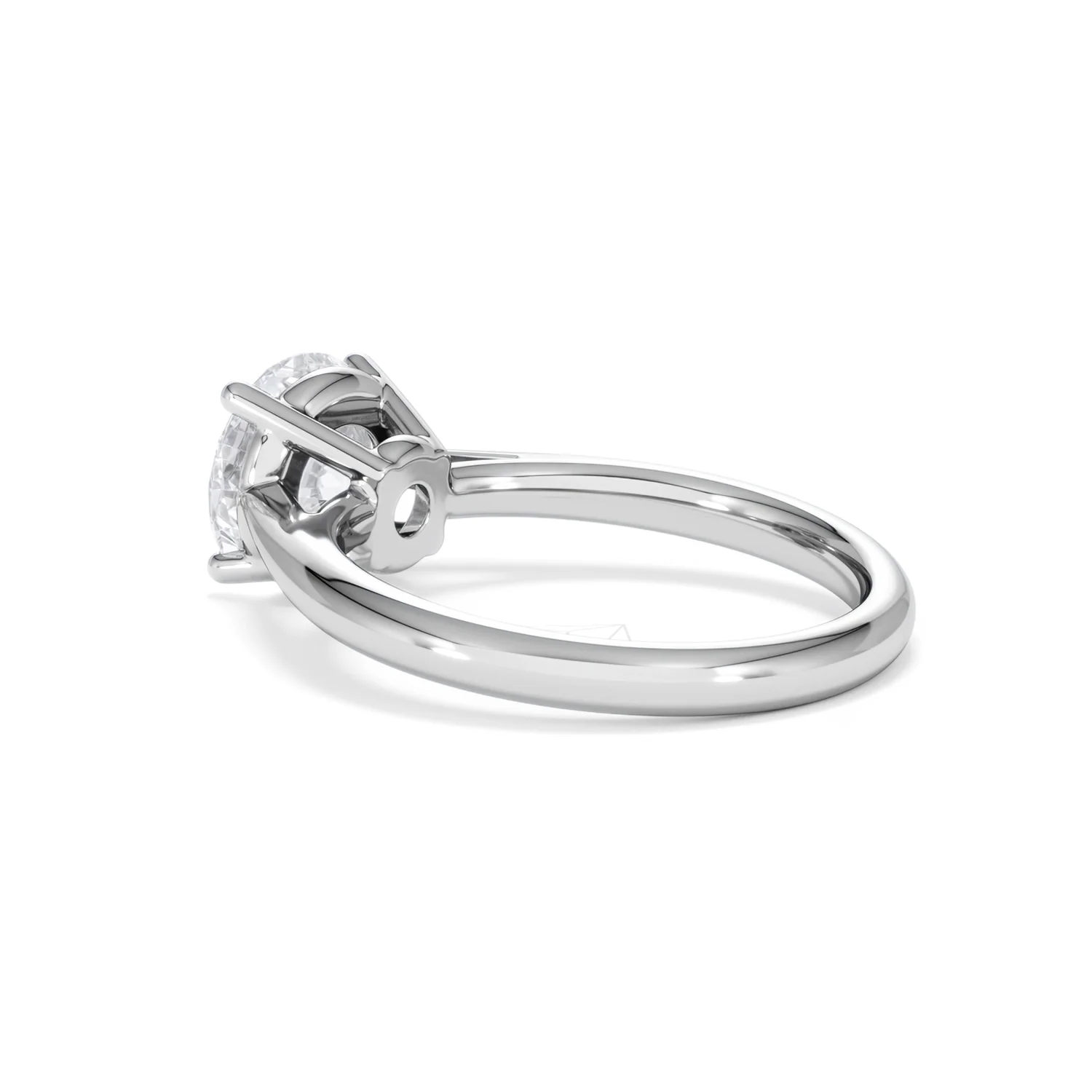 2 Carat Diamond Engagement Ring Elysia Lab F/VS1 IGI Certified Platinum - Image 59
