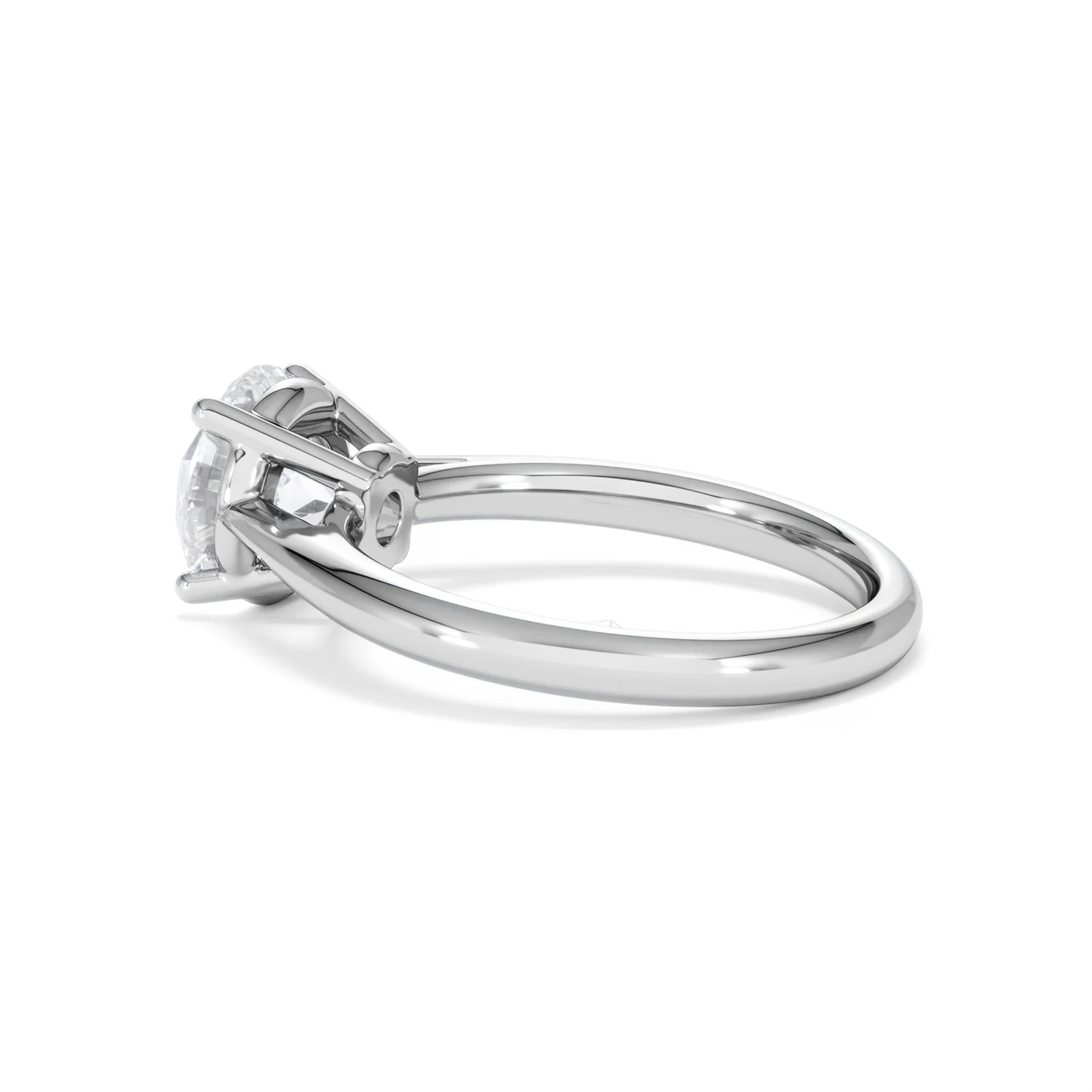 2 Carat Diamond Engagement Ring Elysia Lab F/VS1 IGI Certified Platinum - Image 62