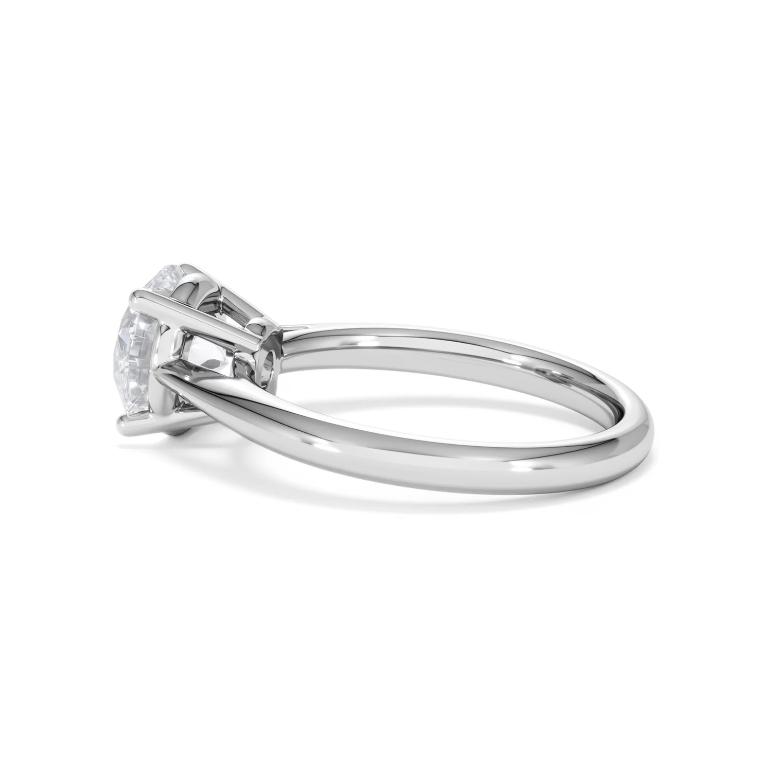 2 Carat Diamond Engagement Ring Elysia Lab F/VS1 IGI Certified Platinum - Image 64
