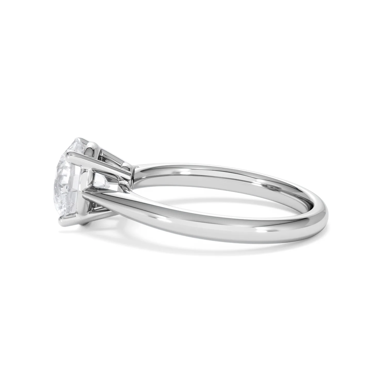 2 Carat Diamond Engagement Ring Elysia Lab F/VS1 IGI Certified Platinum - Image 67