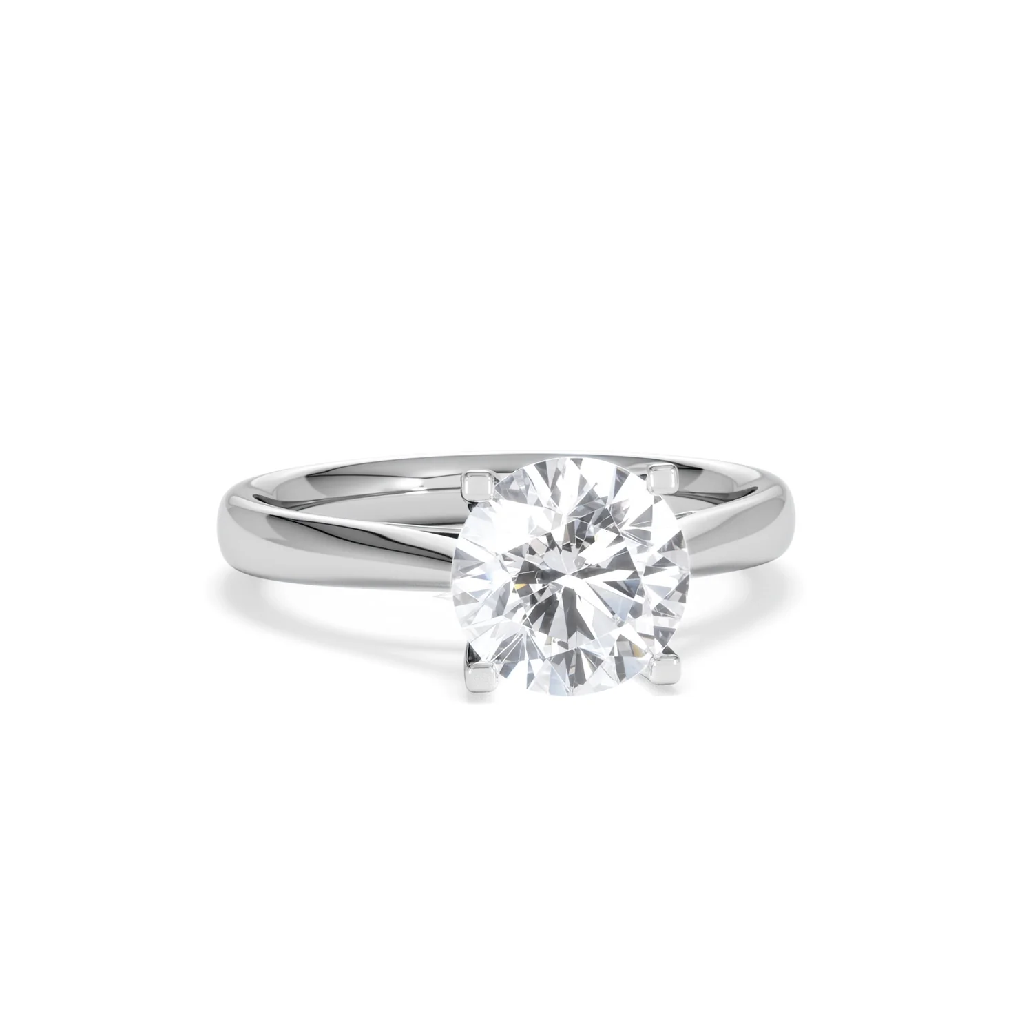 2 Carat Diamond Engagement Ring Grace Lab F/VS1 18K White Gold - Image 10
