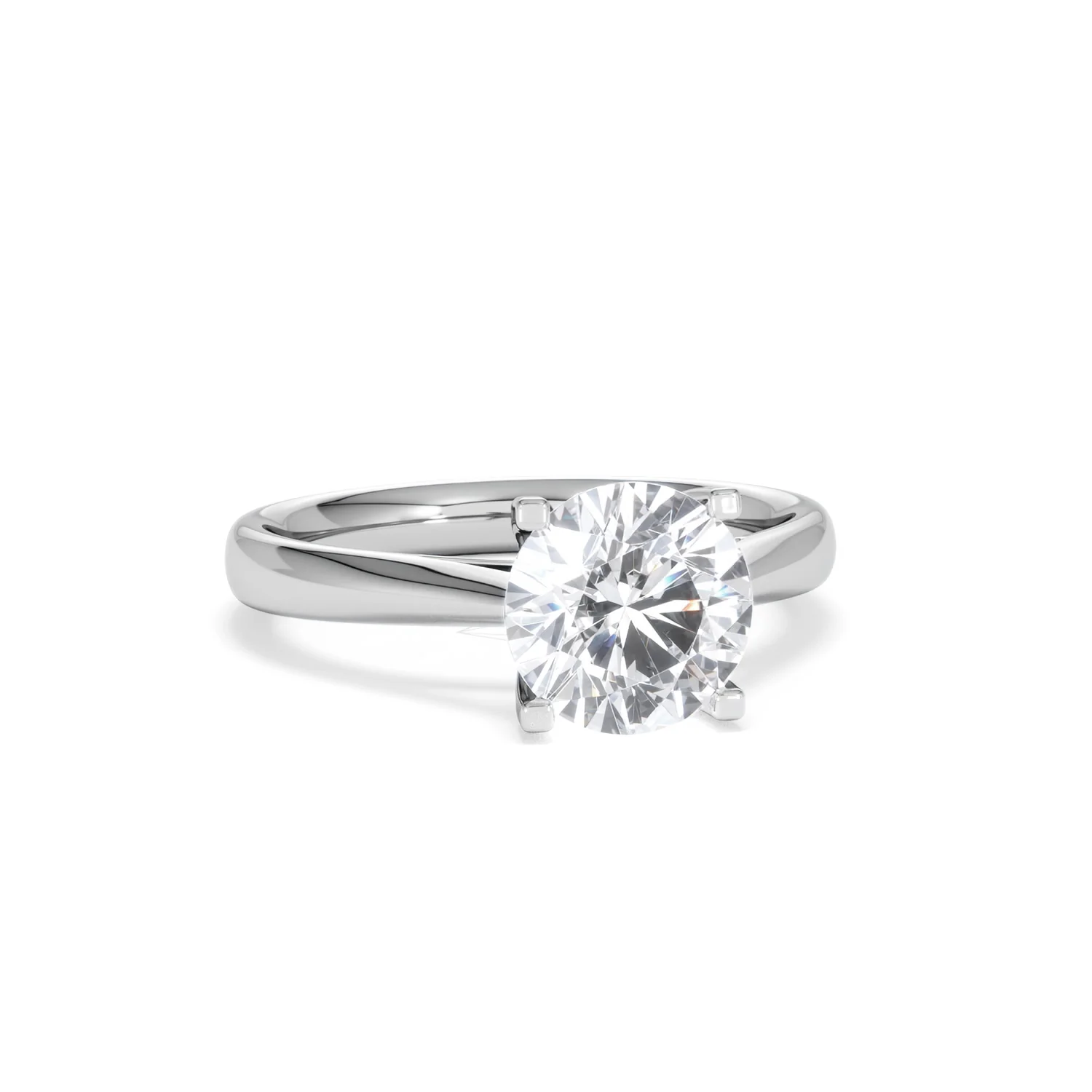 2 Carat Diamond Engagement Ring Grace Lab F/VS1 18K White Gold - Image 11