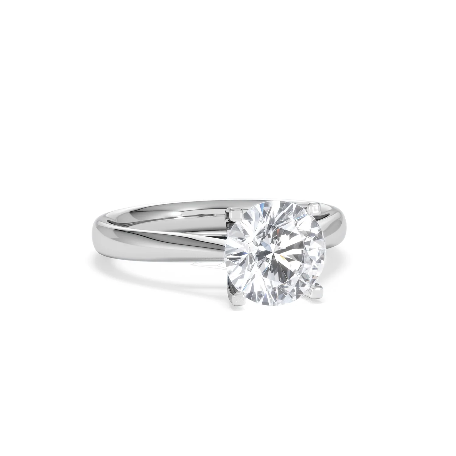 2 Carat Diamond Engagement Ring Grace Lab F/VS1 18K White Gold - Image 12