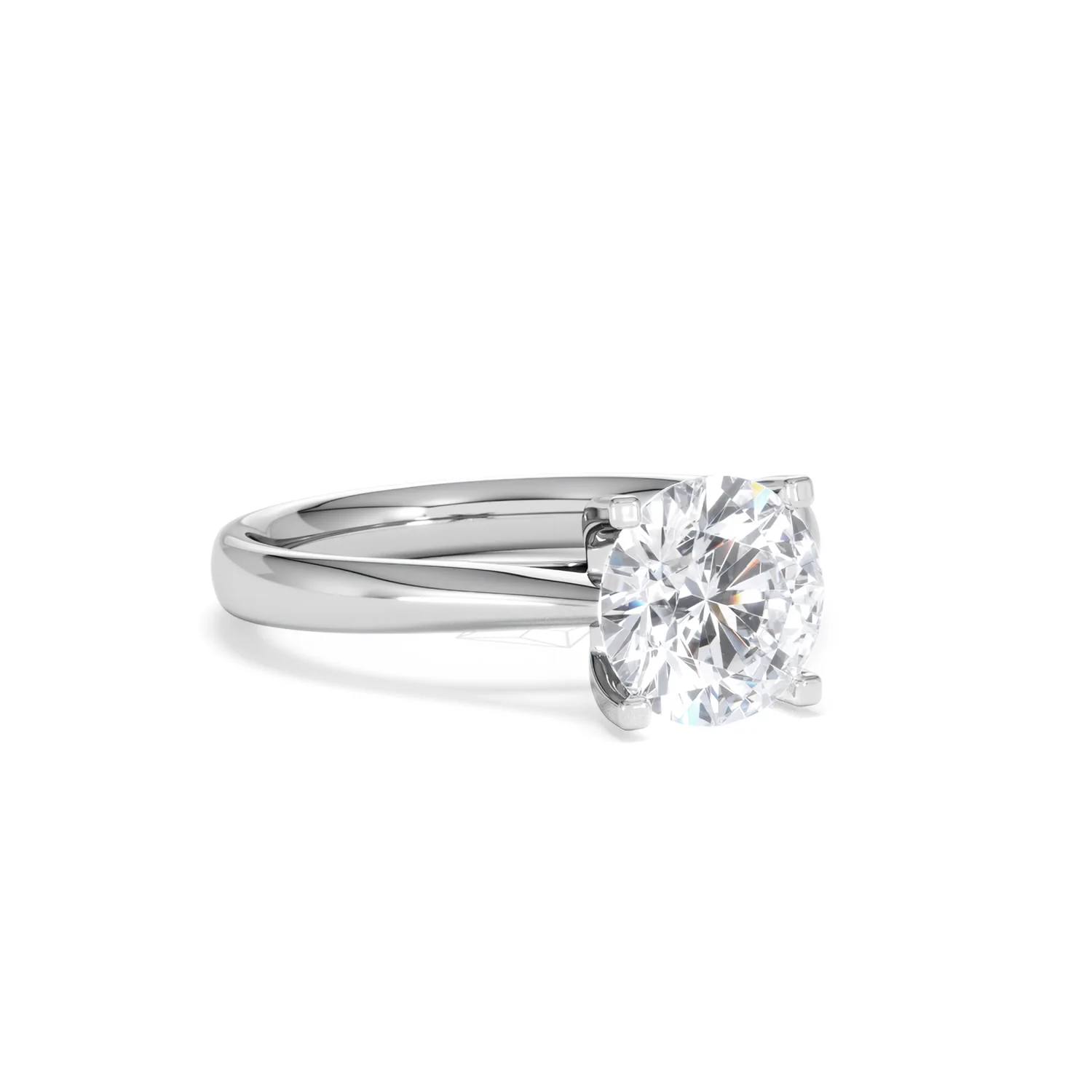 2 Carat Diamond Engagement Ring Grace Lab F/VS1 18K White Gold - Image 14