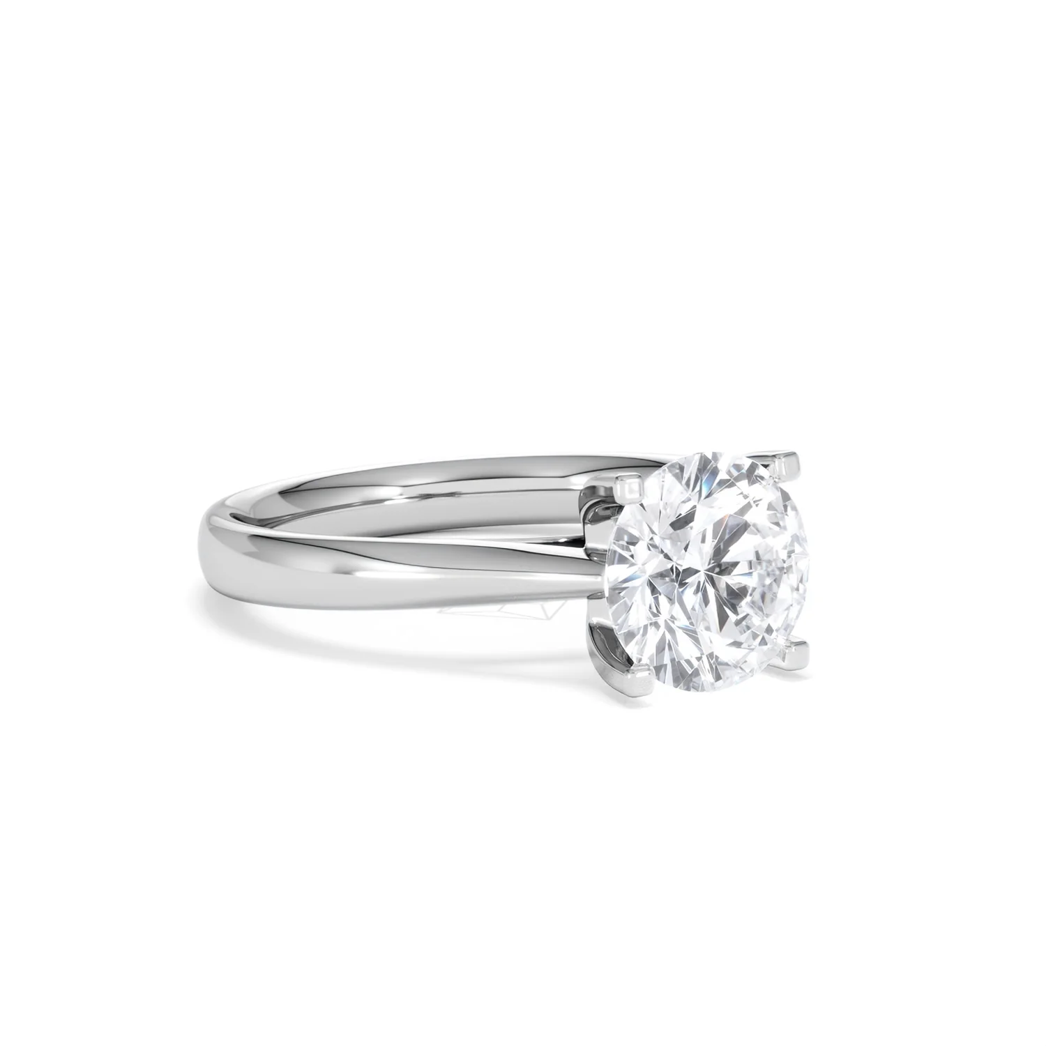 2 Carat Diamond Engagement Ring Grace Lab F/VS1 18K White Gold - Image 15