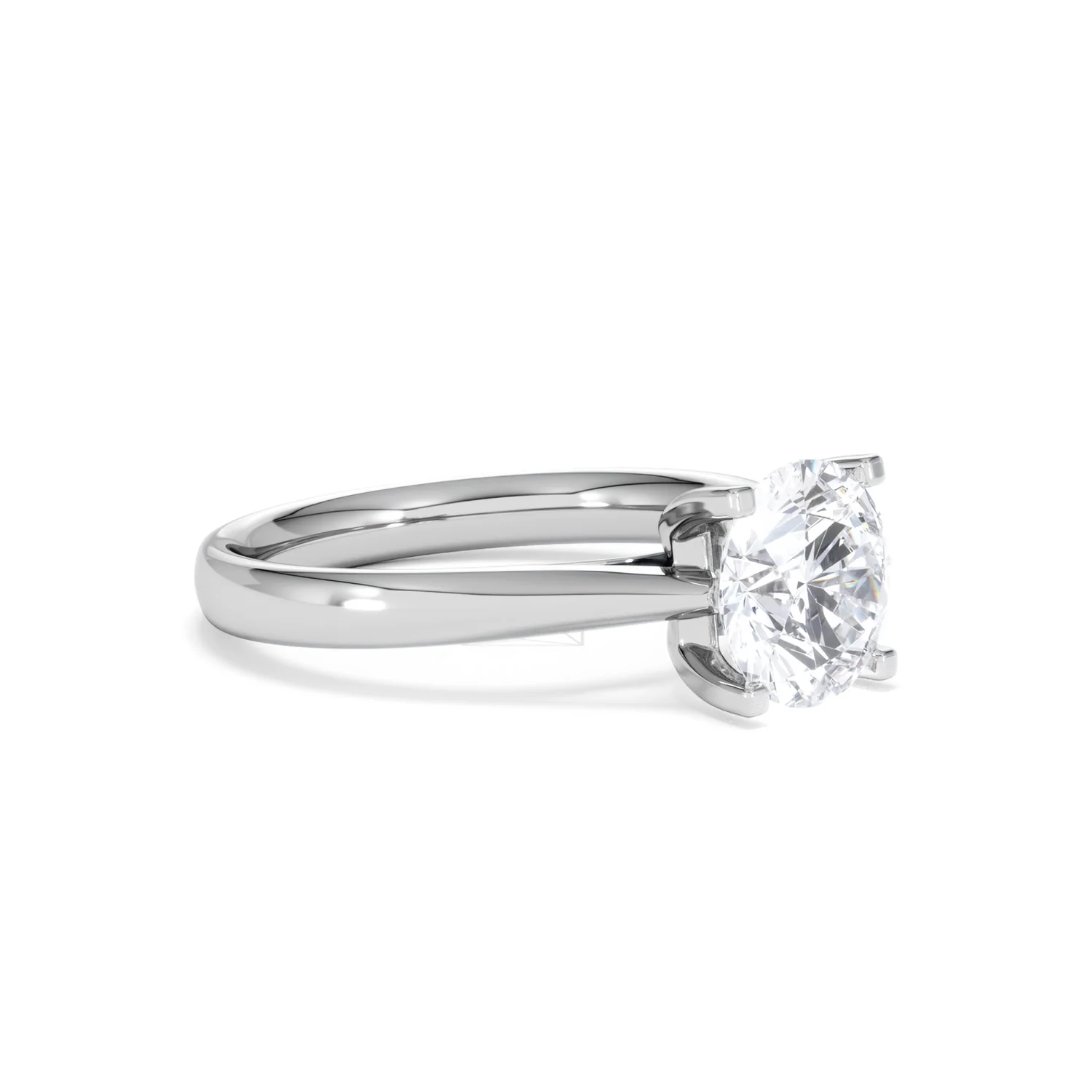 2 Carat Diamond Engagement Ring Grace Lab F/VS1 18K White Gold - Image 18