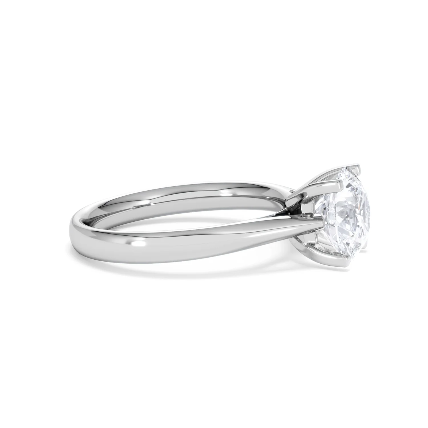 2 Carat Diamond Engagement Ring Grace Lab F/VS1 18K White Gold - Image 24