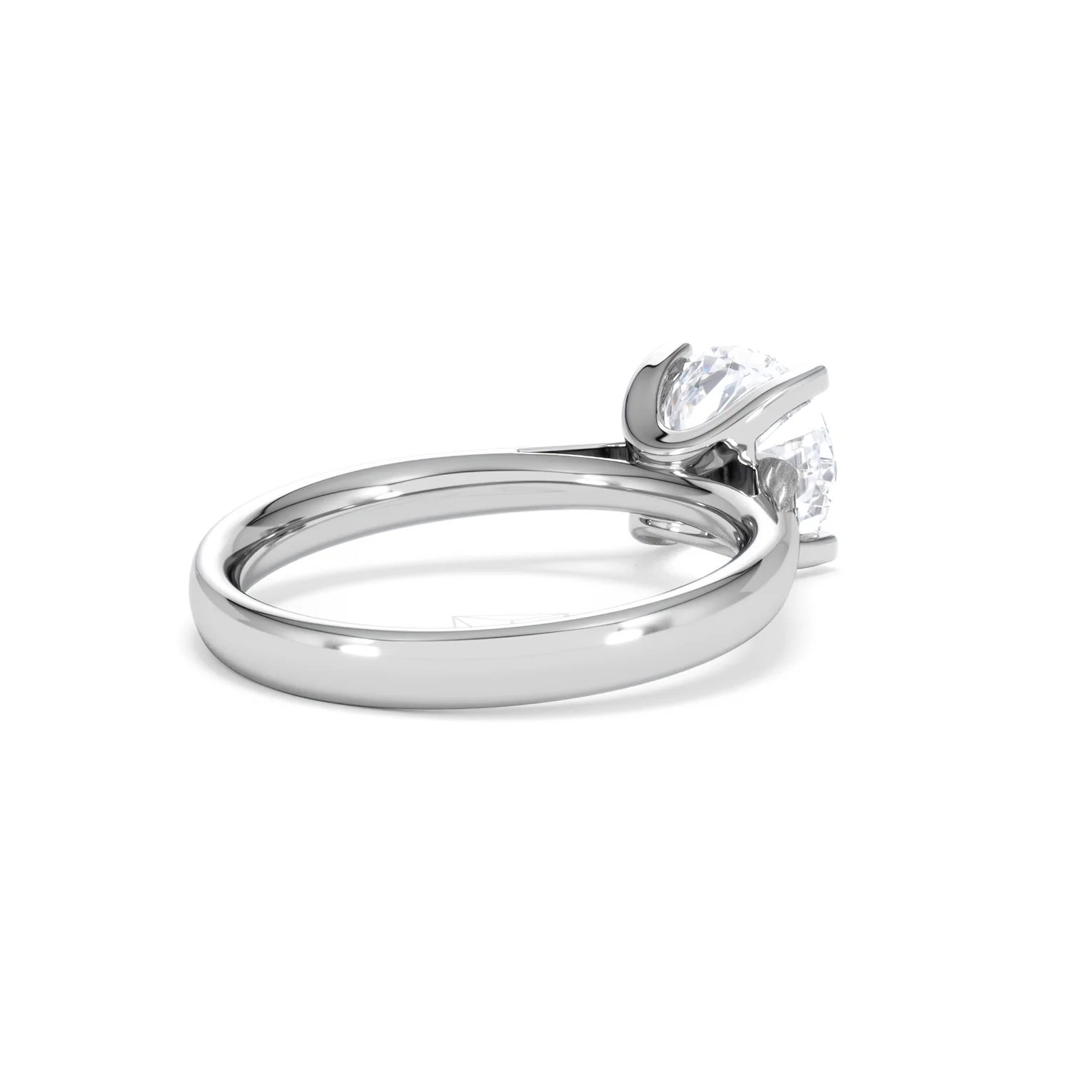 2 Carat Diamond Engagement Ring Grace Lab F/VS1 18K White Gold - Image 39