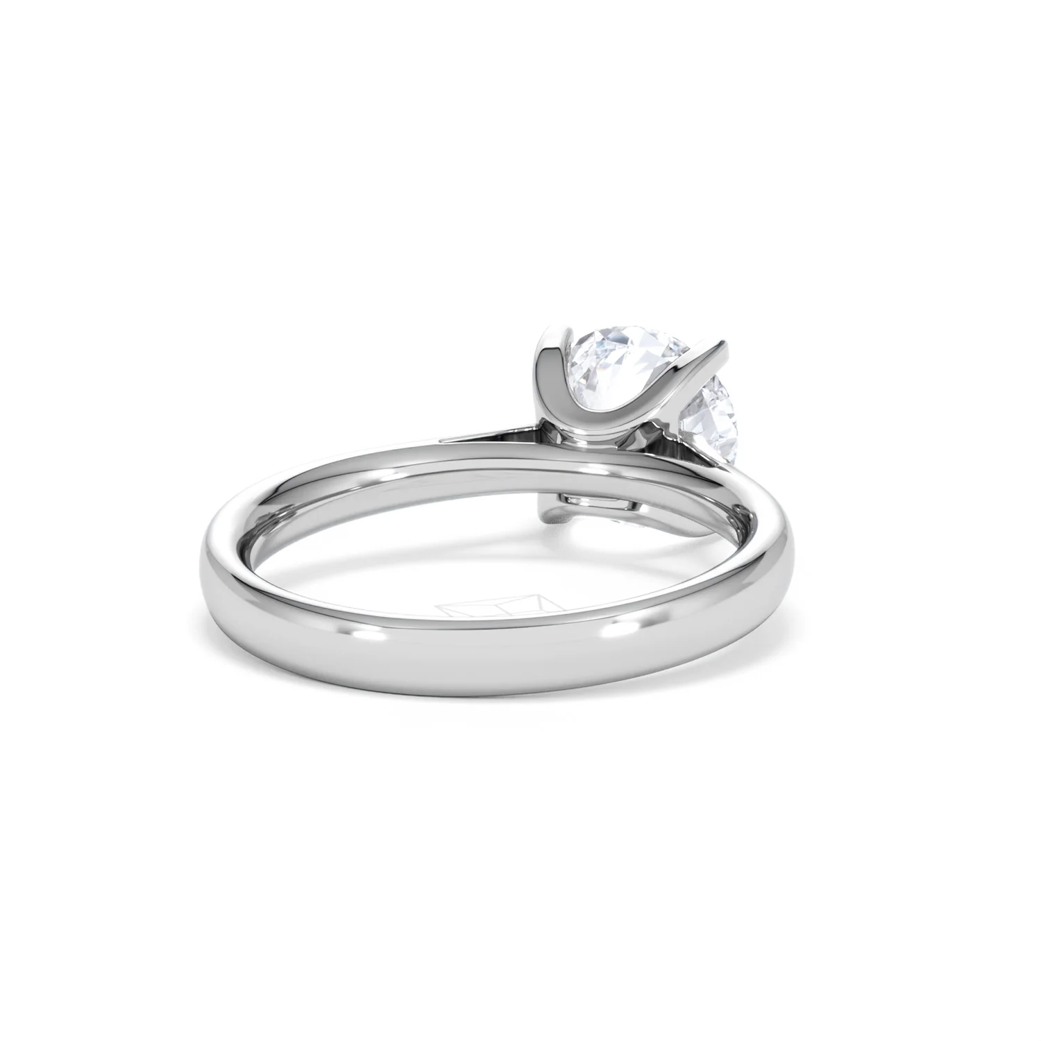2 Carat Diamond Engagement Ring Grace Lab F/VS1 18K White Gold - Image 43