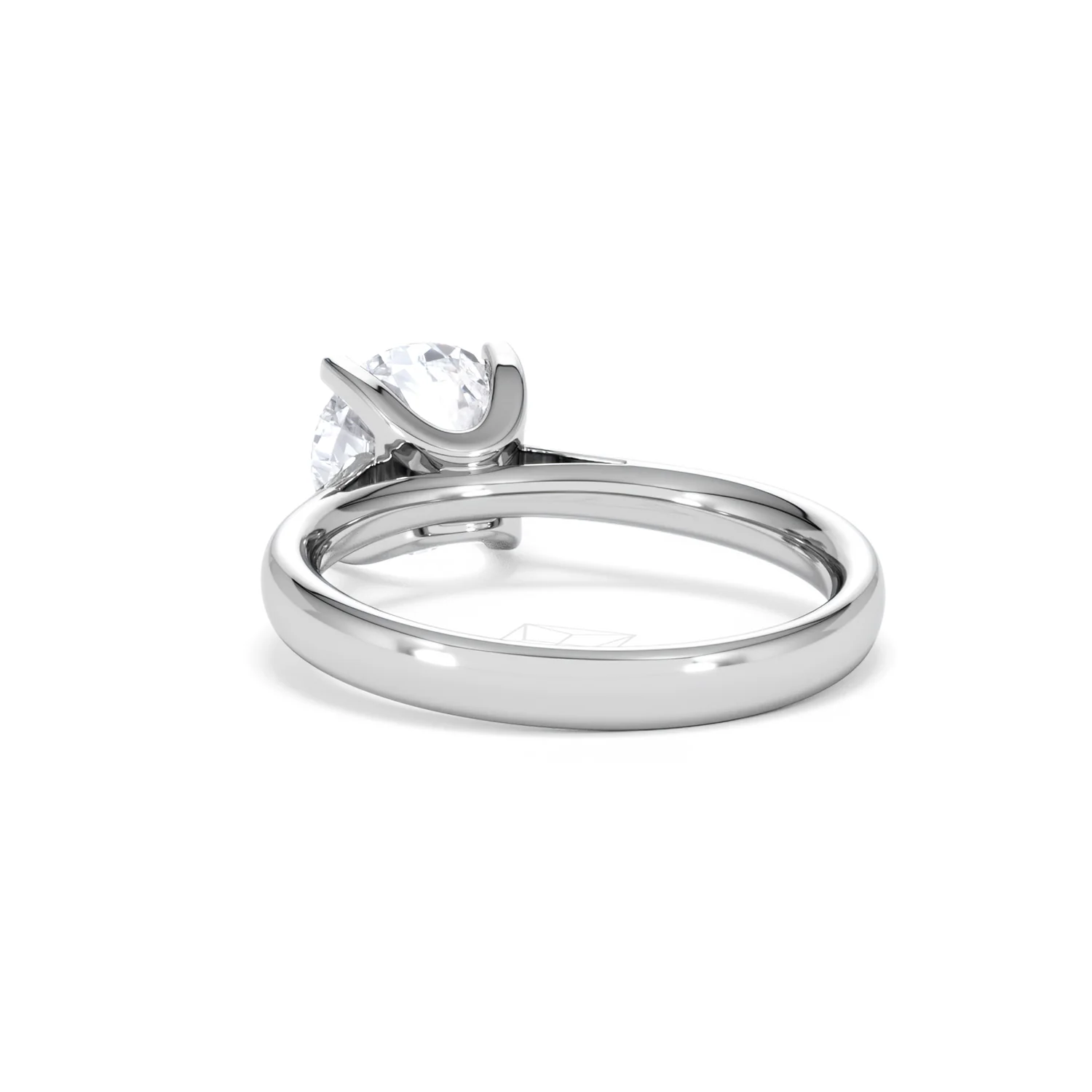 2 Carat Diamond Engagement Ring Grace Lab F/VS1 18K White Gold - Image 53