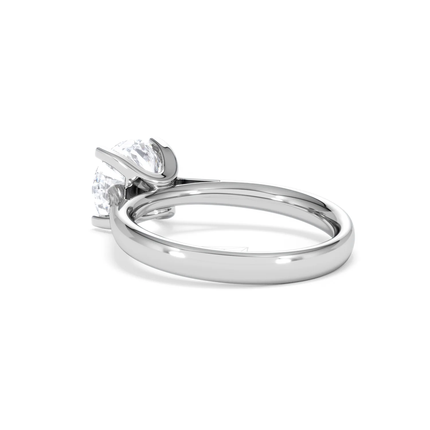 2 Carat Diamond Engagement Ring Grace Lab F/VS1 18K White Gold - Image 57