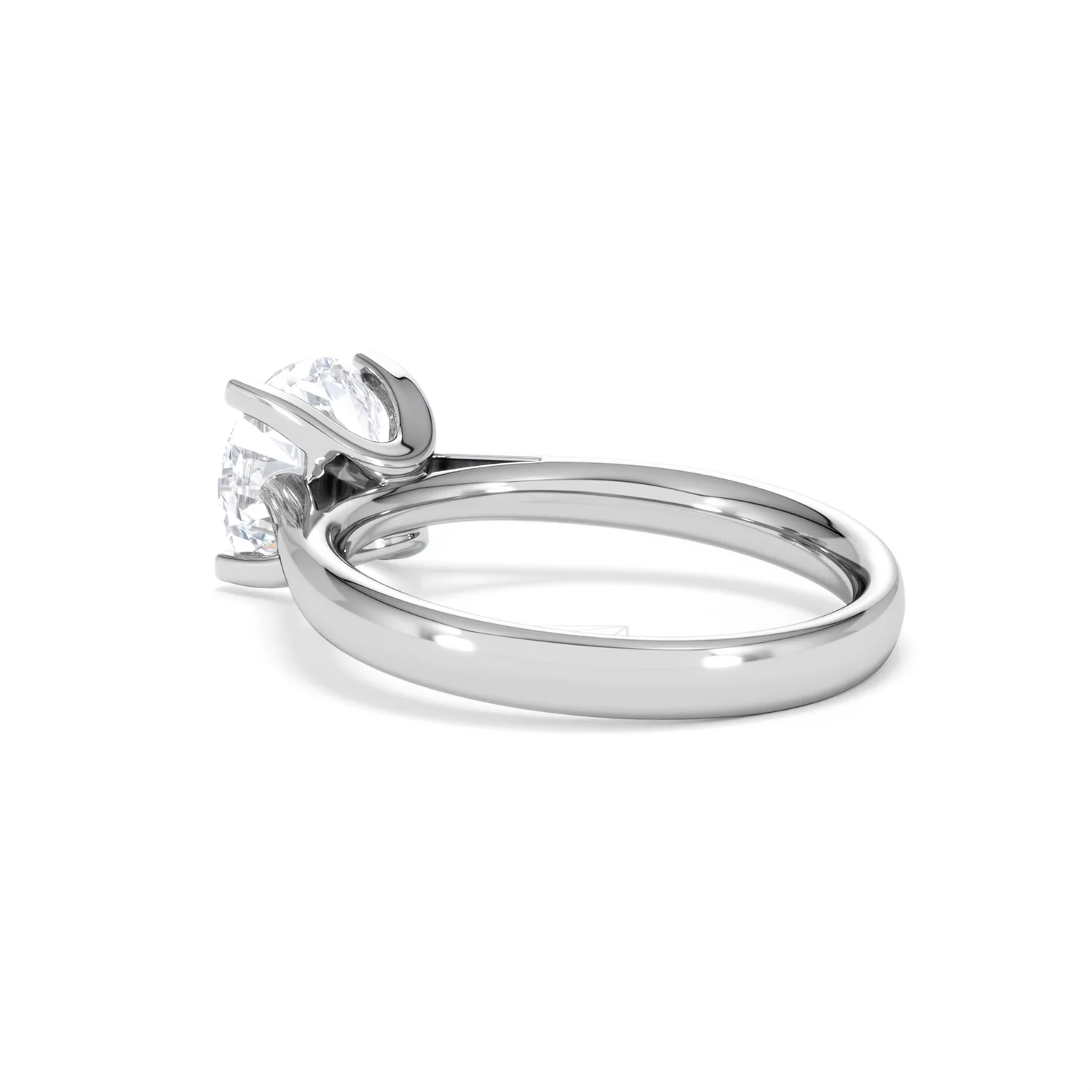 2 Carat Diamond Engagement Ring Grace Lab F/VS1 18K White Gold - Image 58