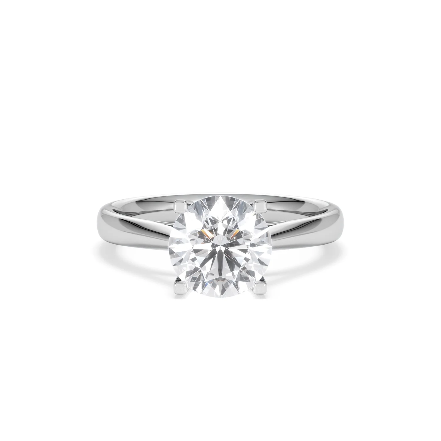 2 Carat Diamond Engagement Ring Grace Lab F/VS1 18K White Gold - Image 8