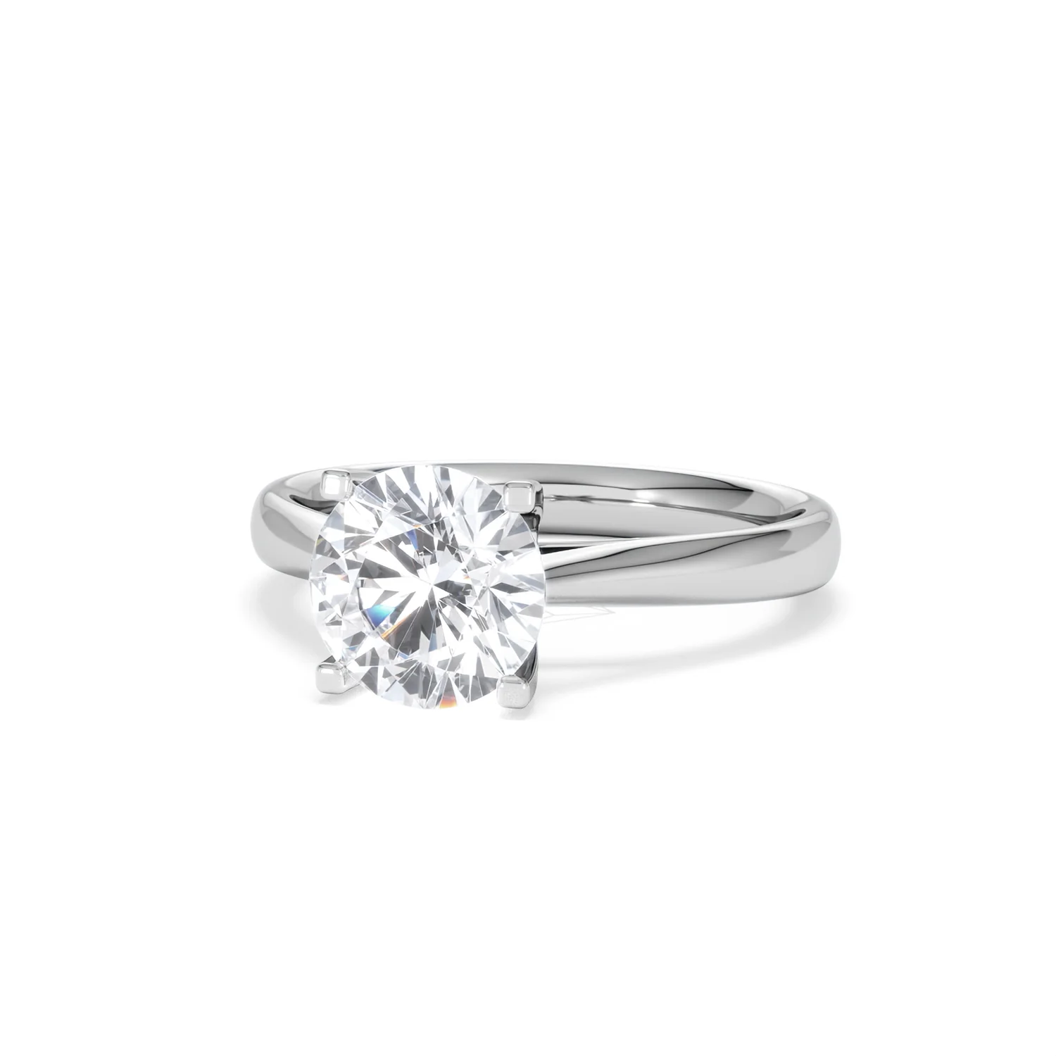 2 Carat Diamond Engagement Ring Grace Lab F/VS1 18K White Gold - Image 84